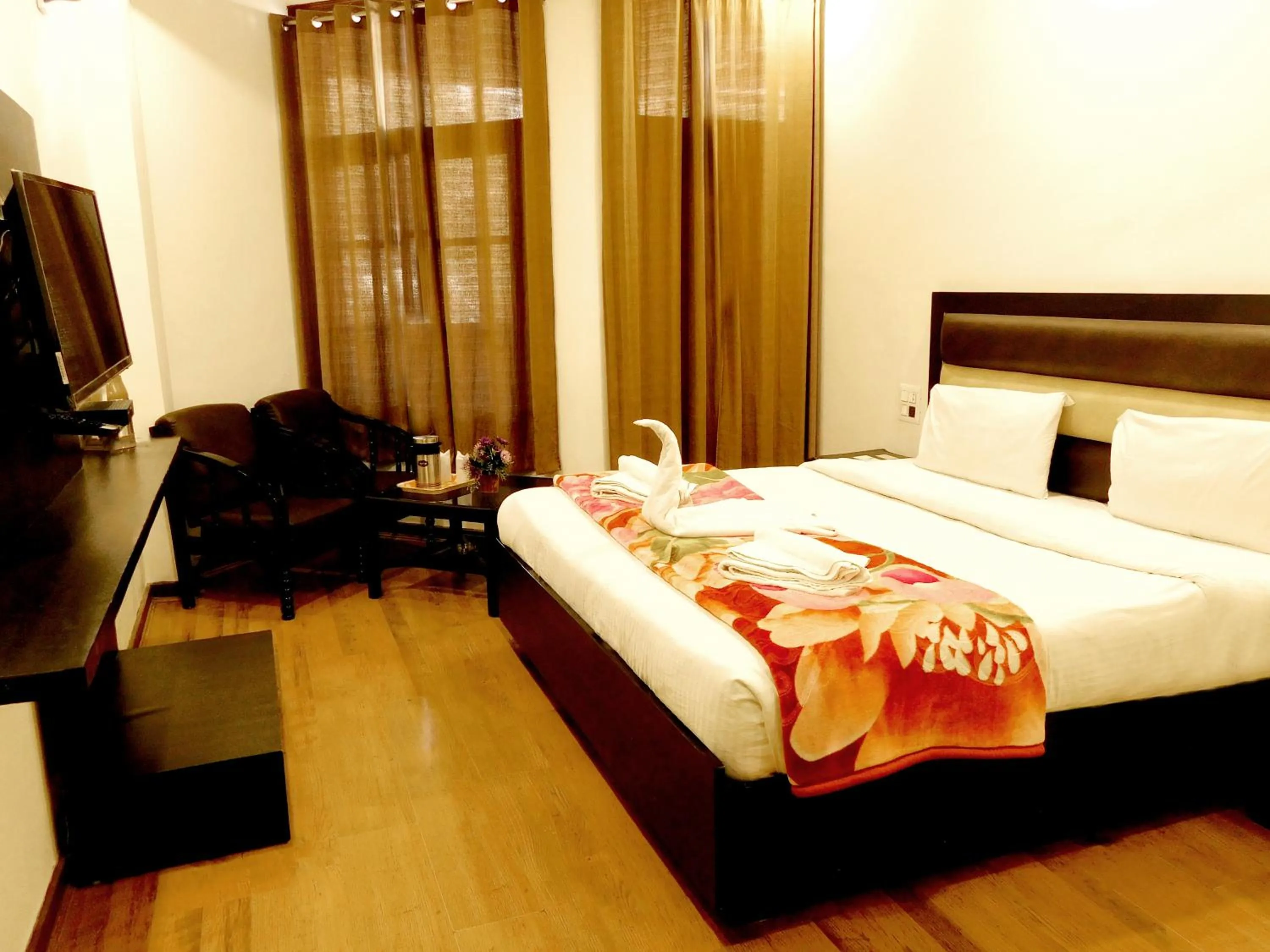 Bed in Hotel Crystal Palace