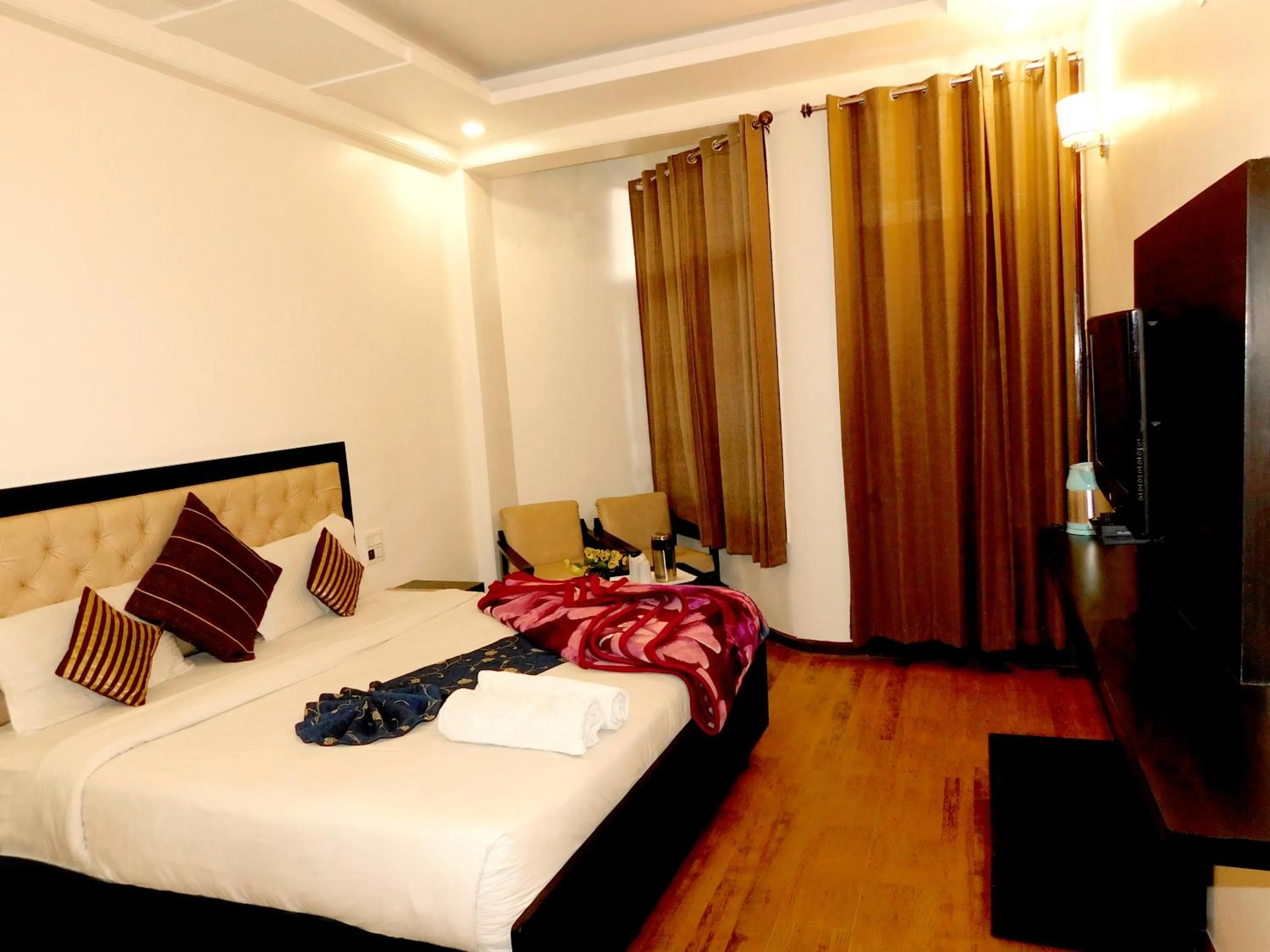 Bedroom, Bed in Hotel Crystal Palace