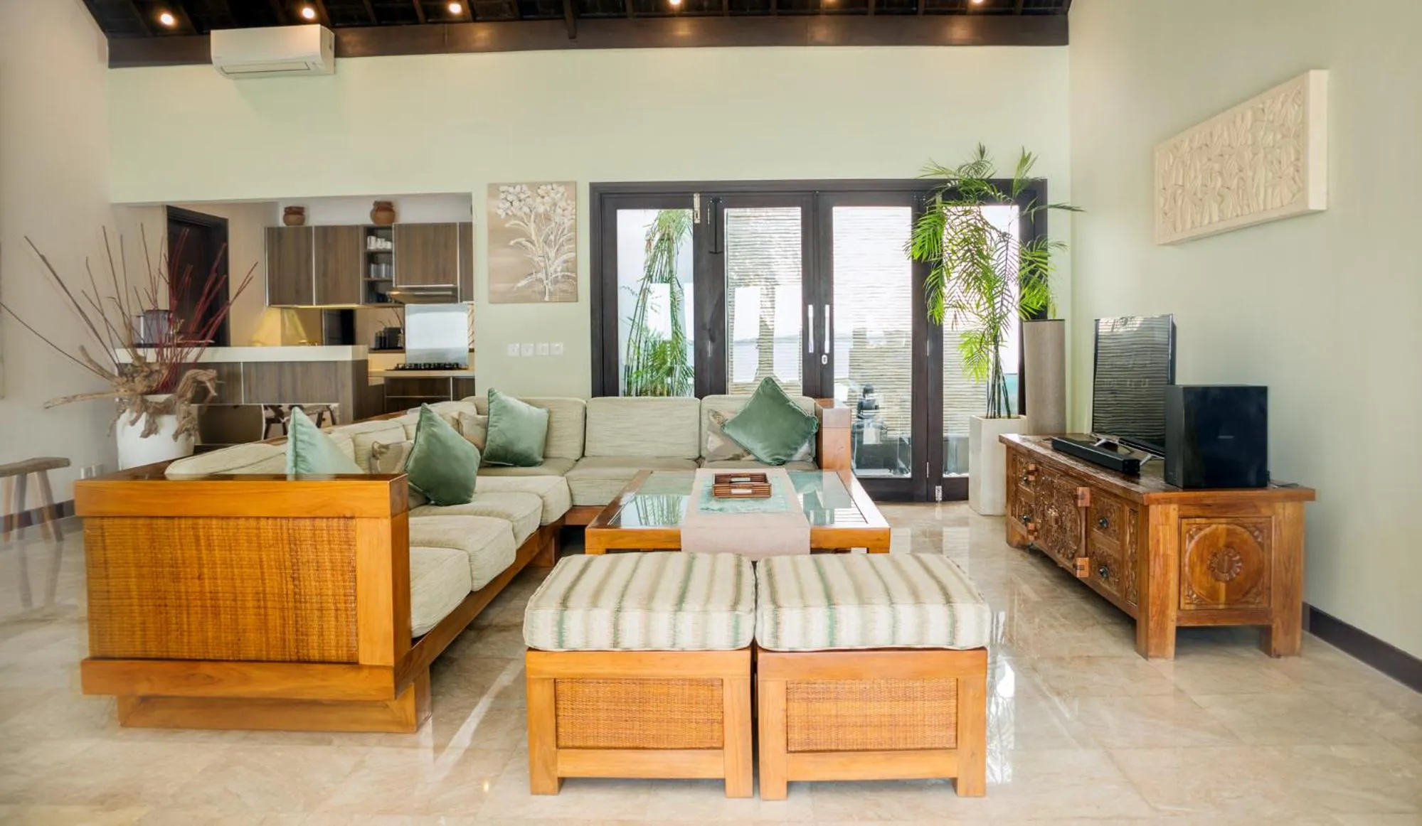 Living room in Villa Sunset by Premier Hospitality Asia