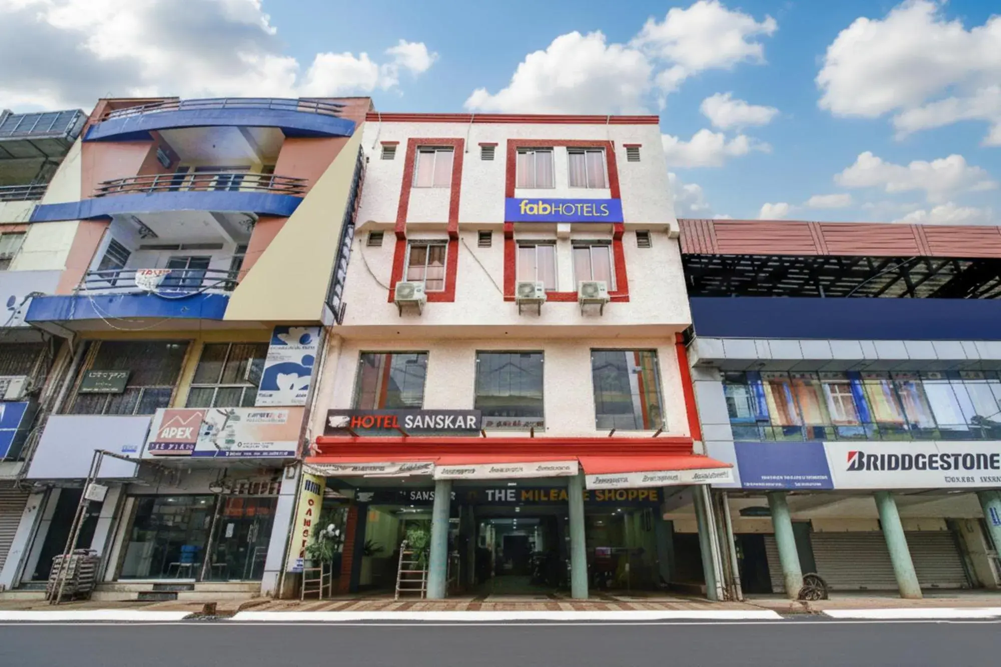 Property building in FabHotel Sanskar Property building in FabHotel Sanskar