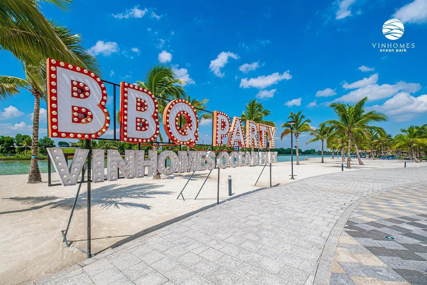 BBQ facilities in Apartment 1BR-FL24th-R105 Building-Vinhomes Ocean Park