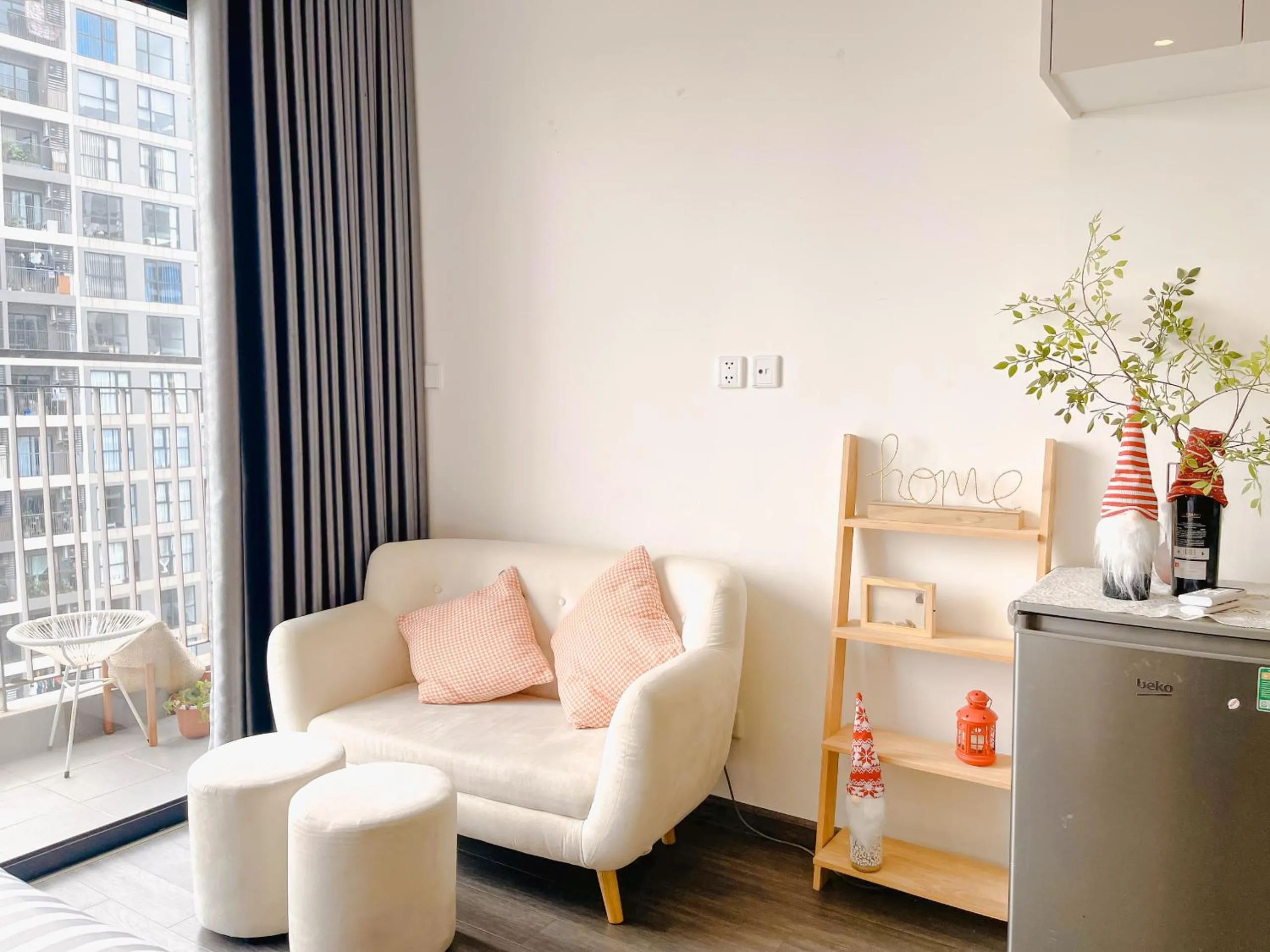 Bedroom in Apartment 1BR-FL24th-R105 Building-Vinhomes Ocean Park