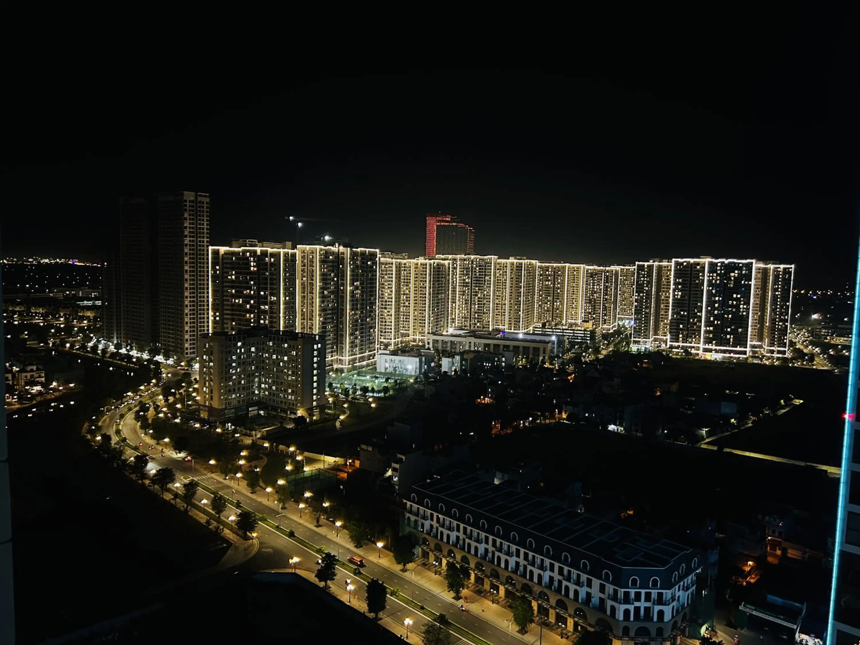 Balcony/Terrace in Apartment 1BR-FL24th-R105 Building-Vinhomes Ocean Park