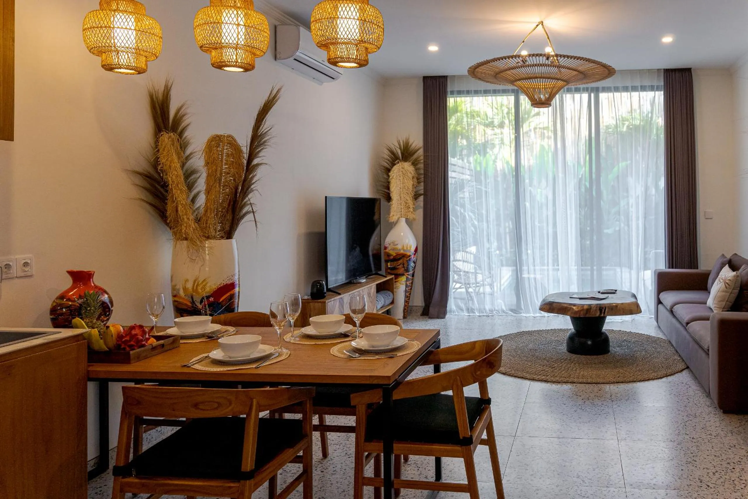 Living room in Sunny Village Berawa