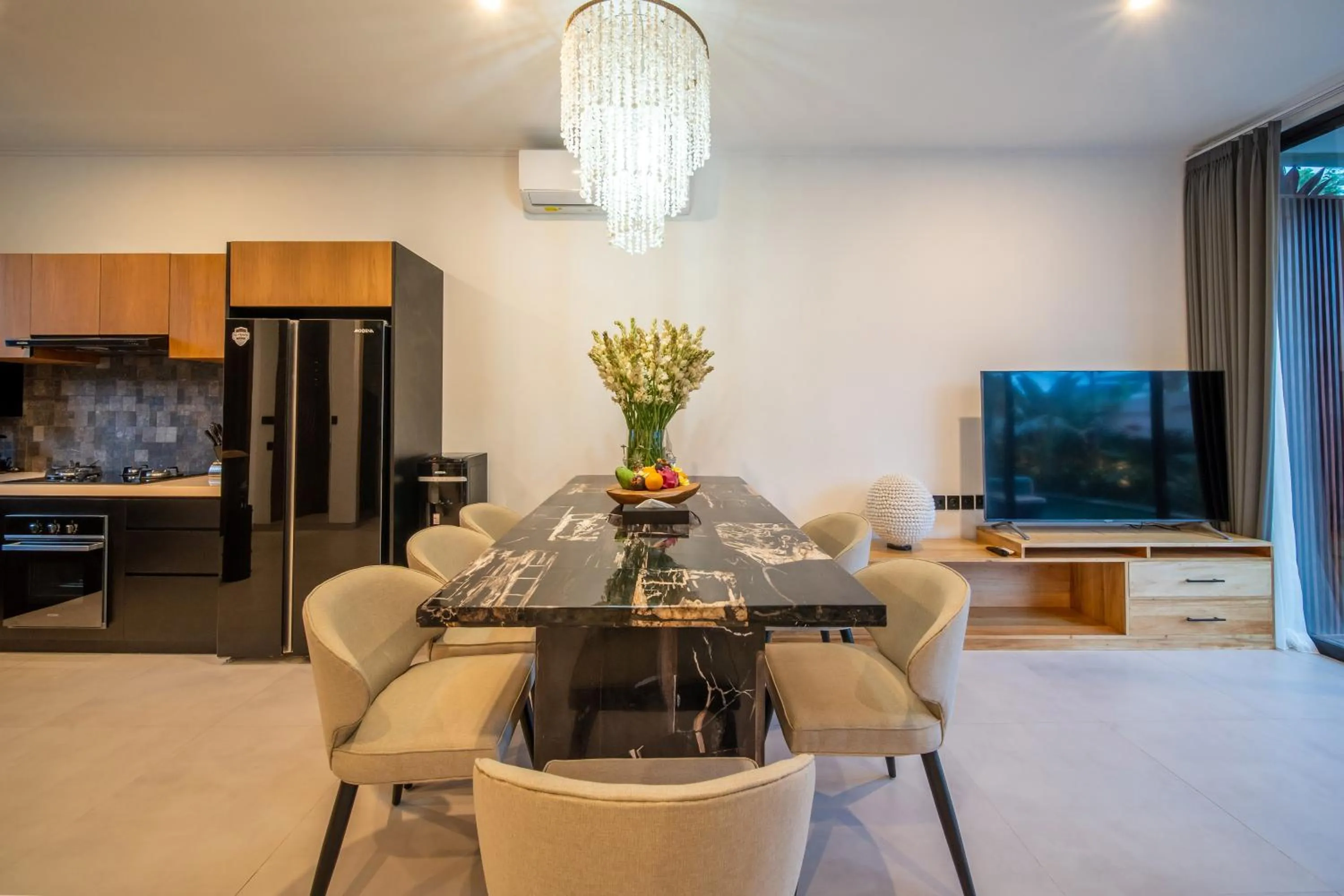 Living room in Sunny Village Berawa