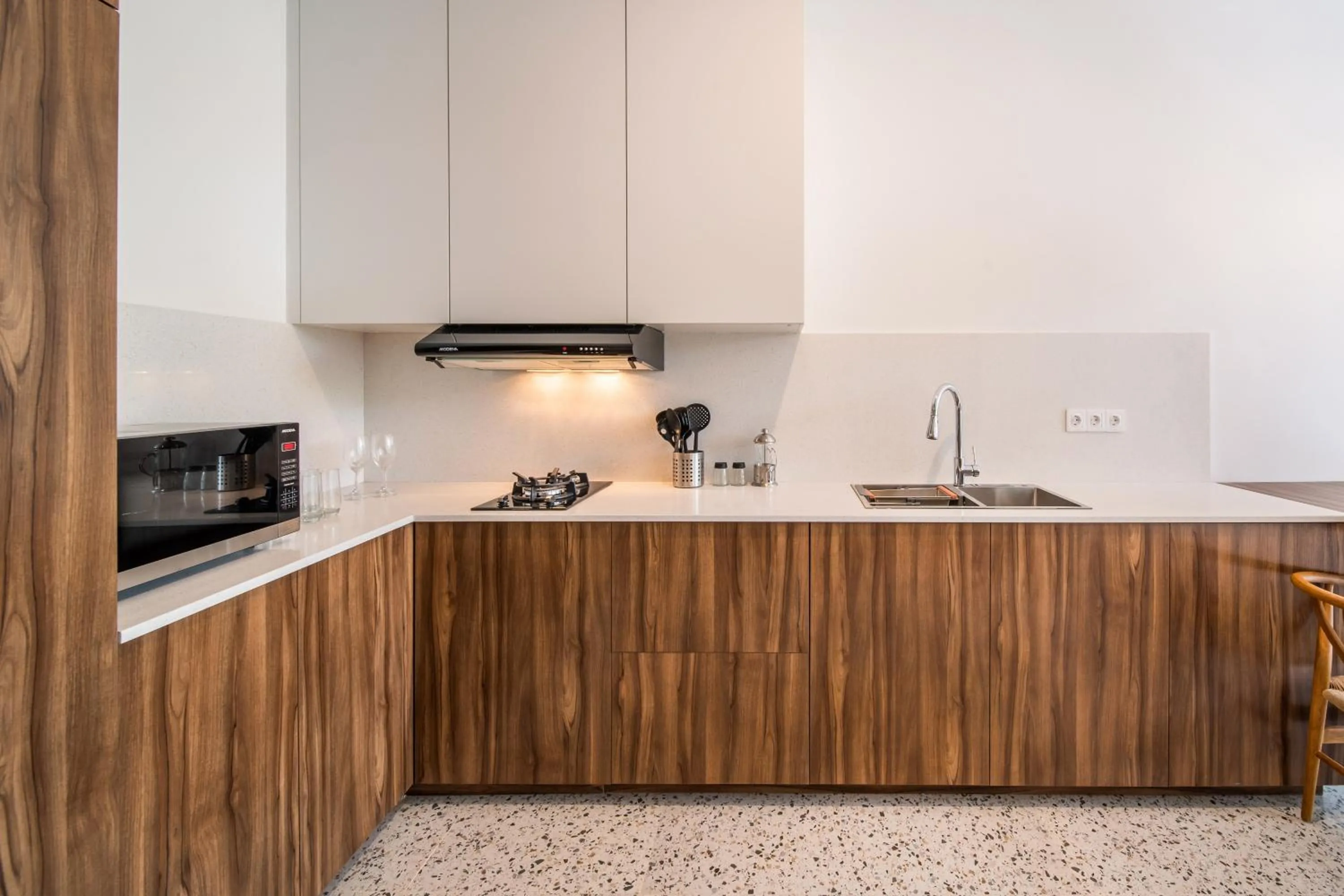 Kitchen or kitchenette in Sunny Village Berawa