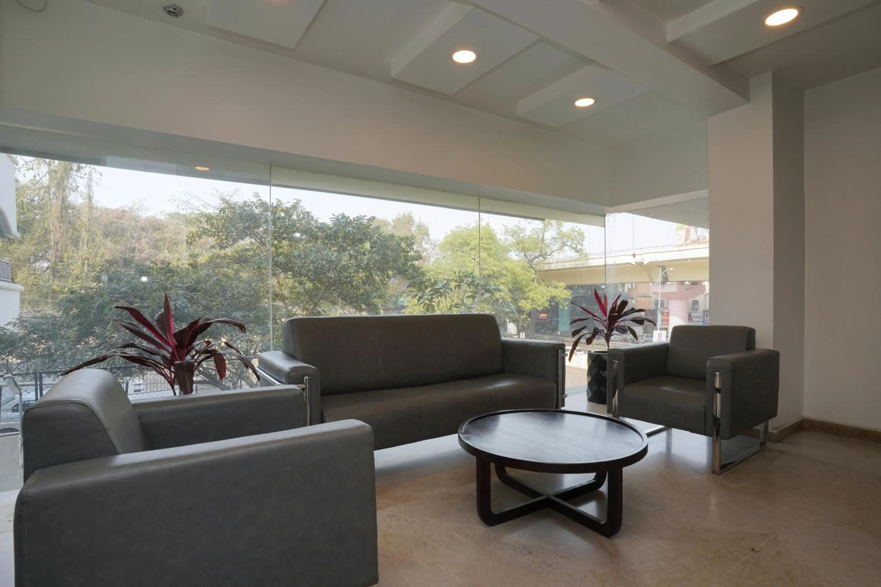 Seating area in Uptown Hotel