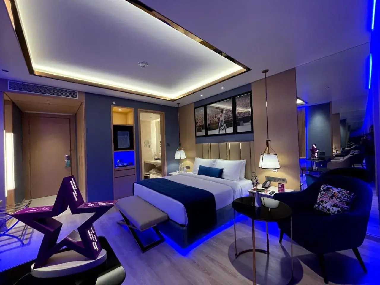 Superior King Room - single occupancy in Planet Hollywood Thane Superior King Room - single occupancy in Planet Hollywood Thane