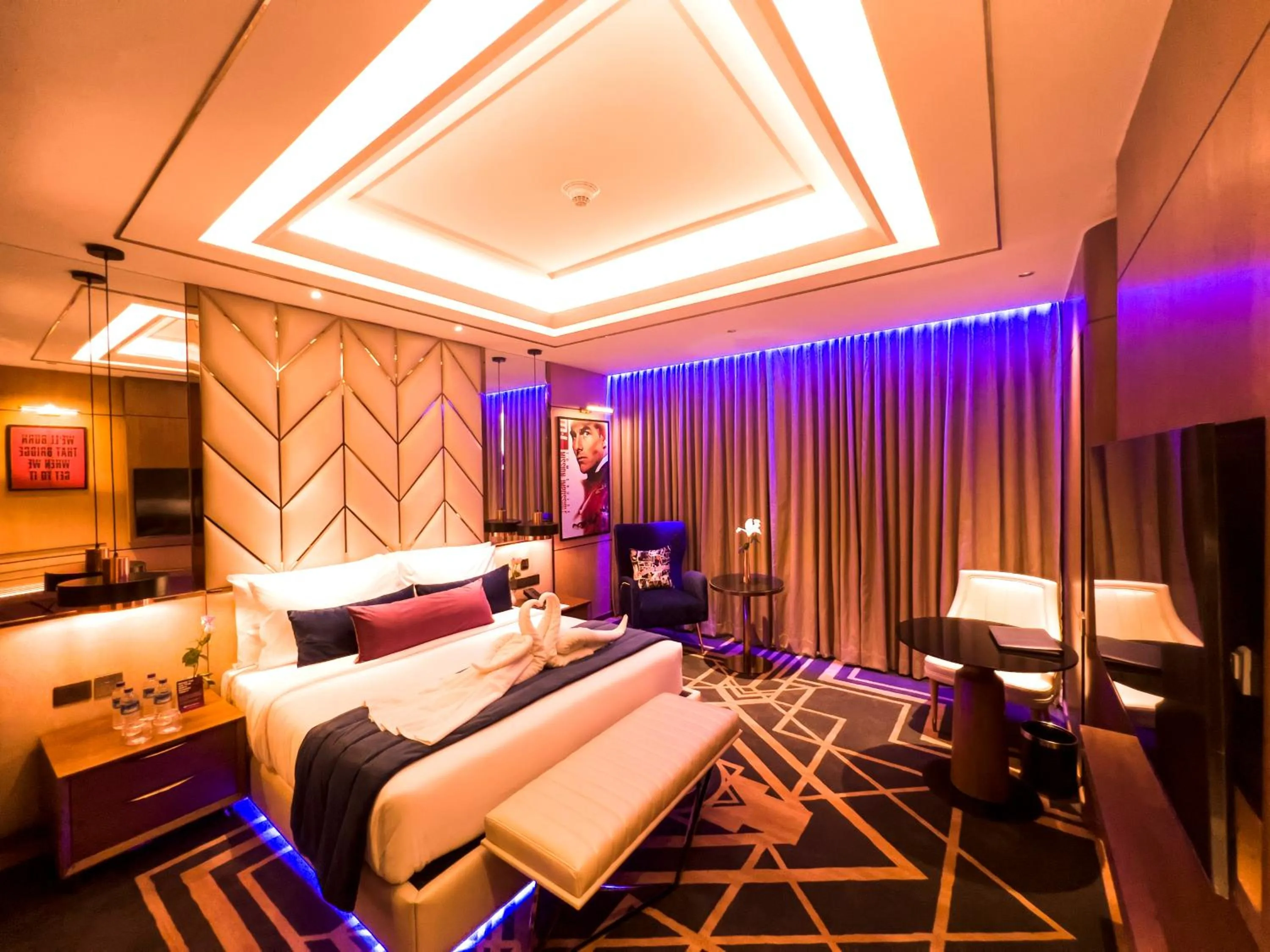 Bed in Planet Hollywood Thane