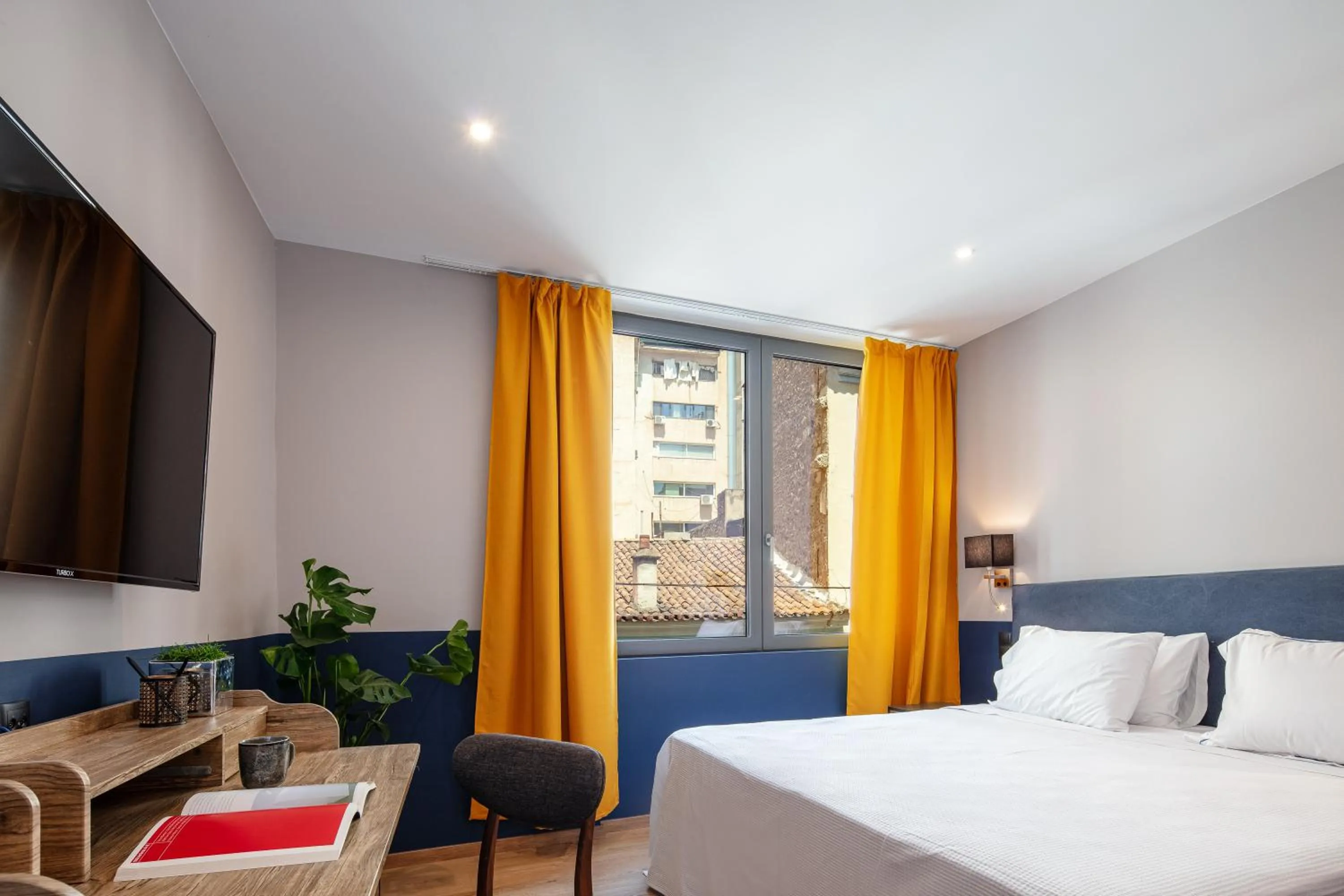 Bedroom, Bed in The Vault Athens