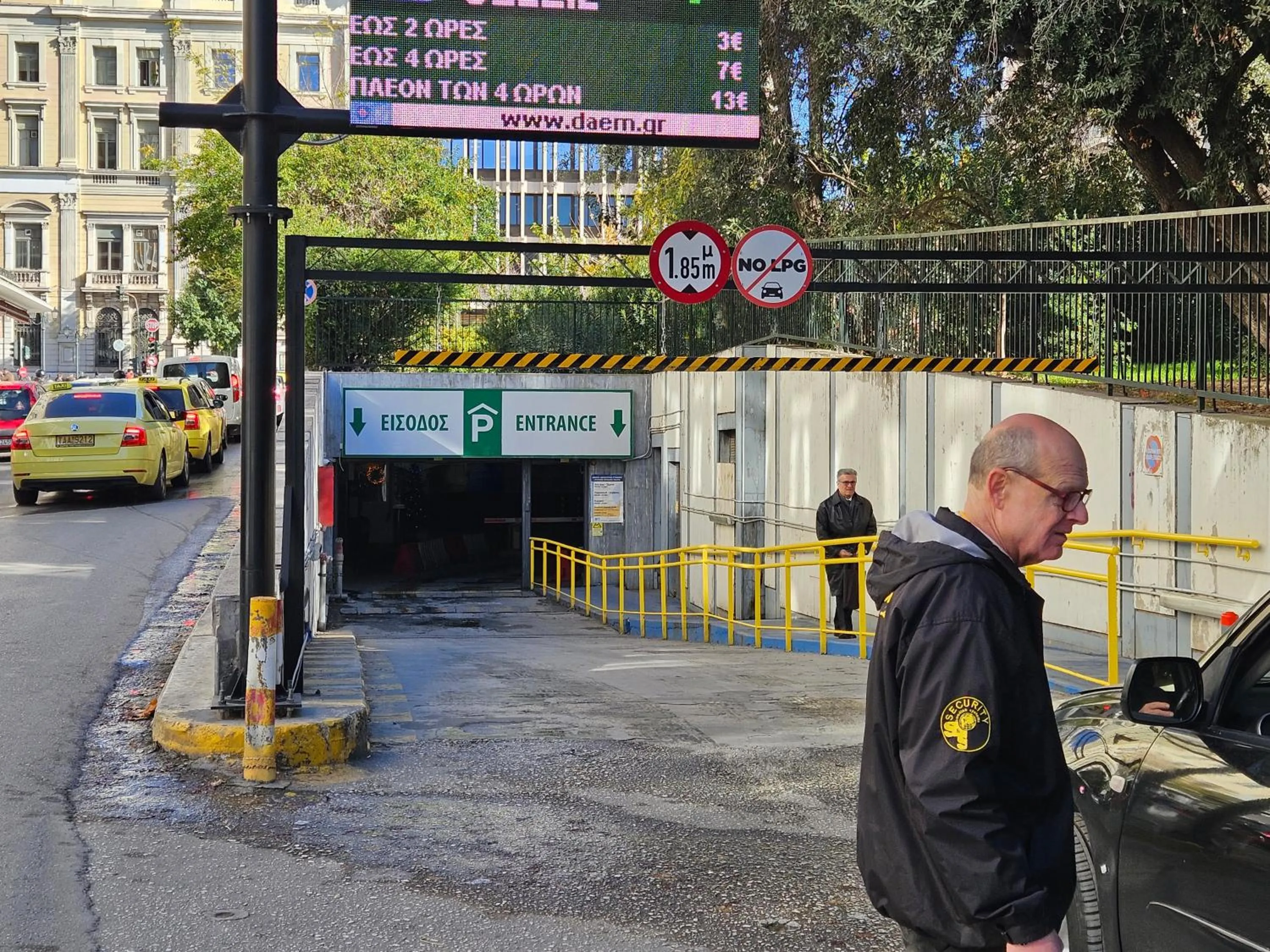 Parking in The Vault Athens