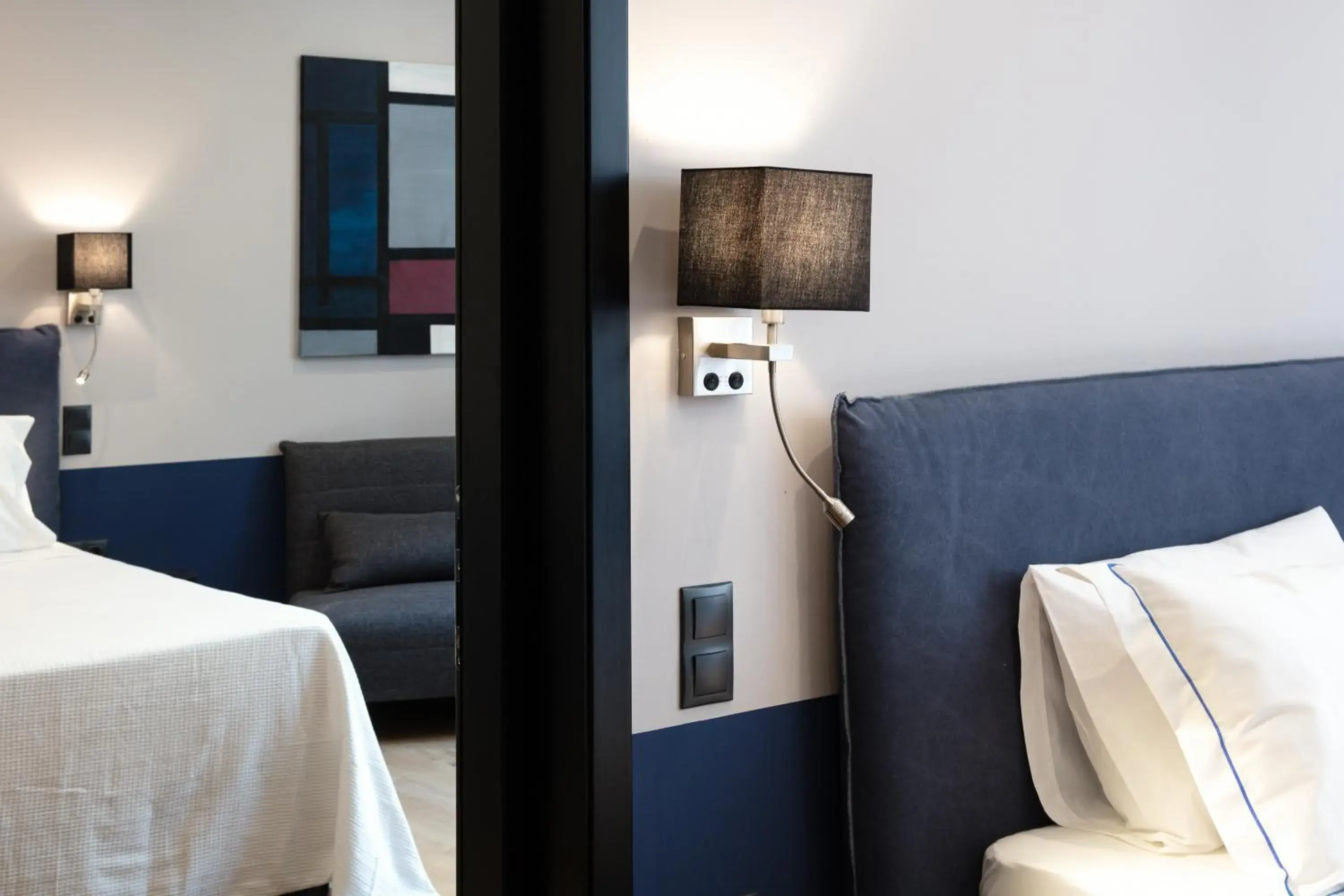 Bedroom, Bed in The Vault Athens Bedroom, Bed in The Vault Athens