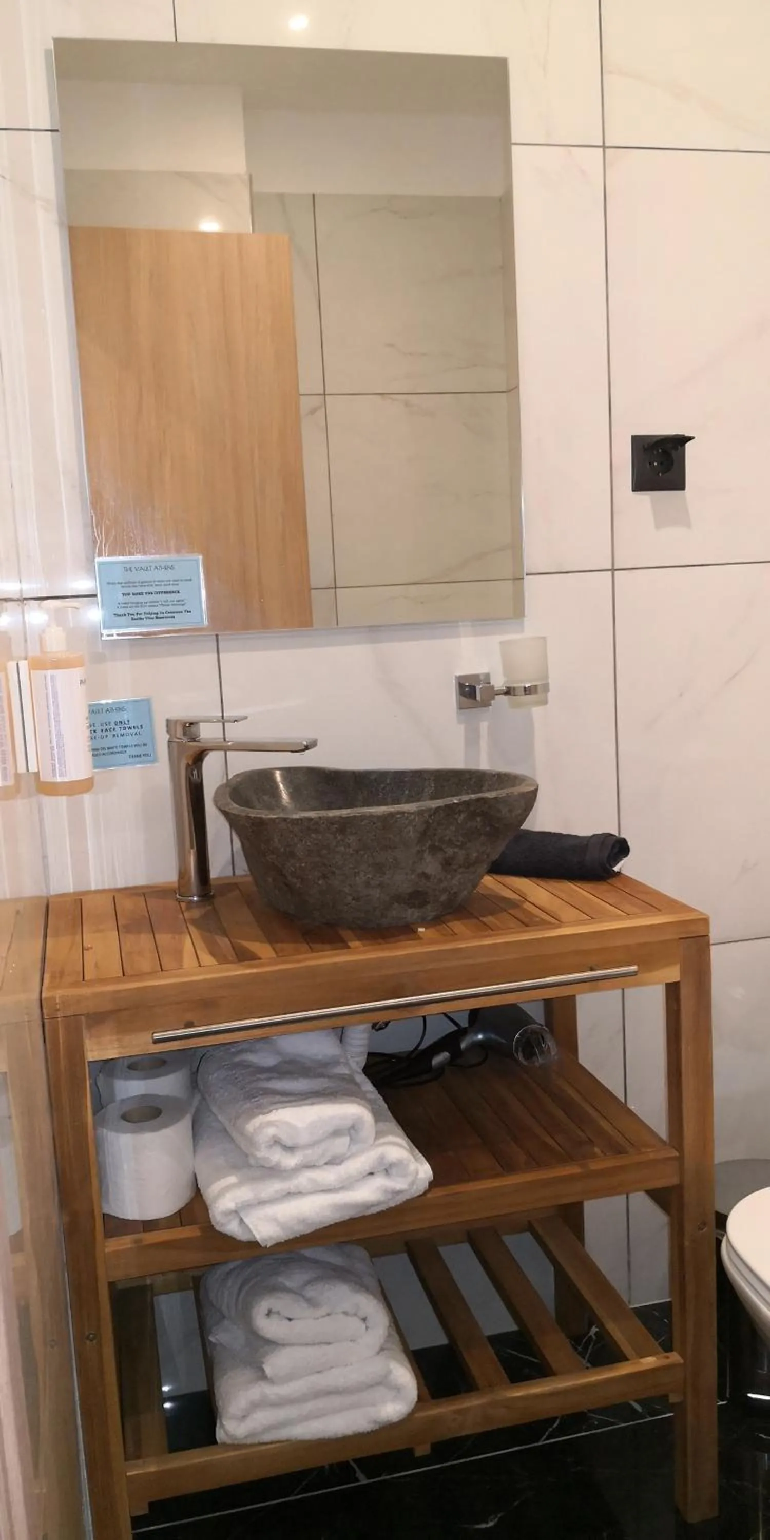 Bathroom in The Vault Athens