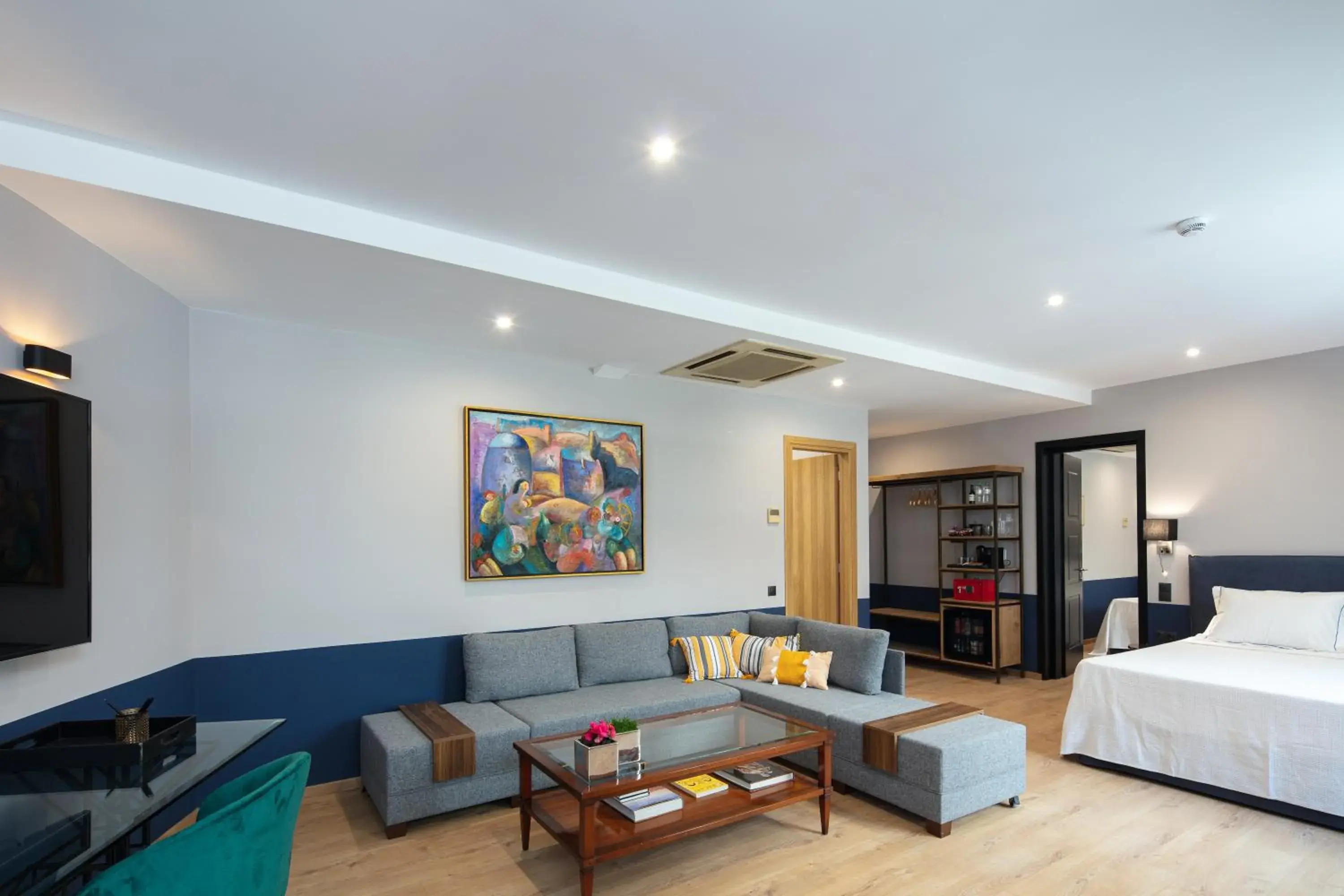 Bedroom, Bed in The Vault Athens Bedroom, Bed in The Vault Athens