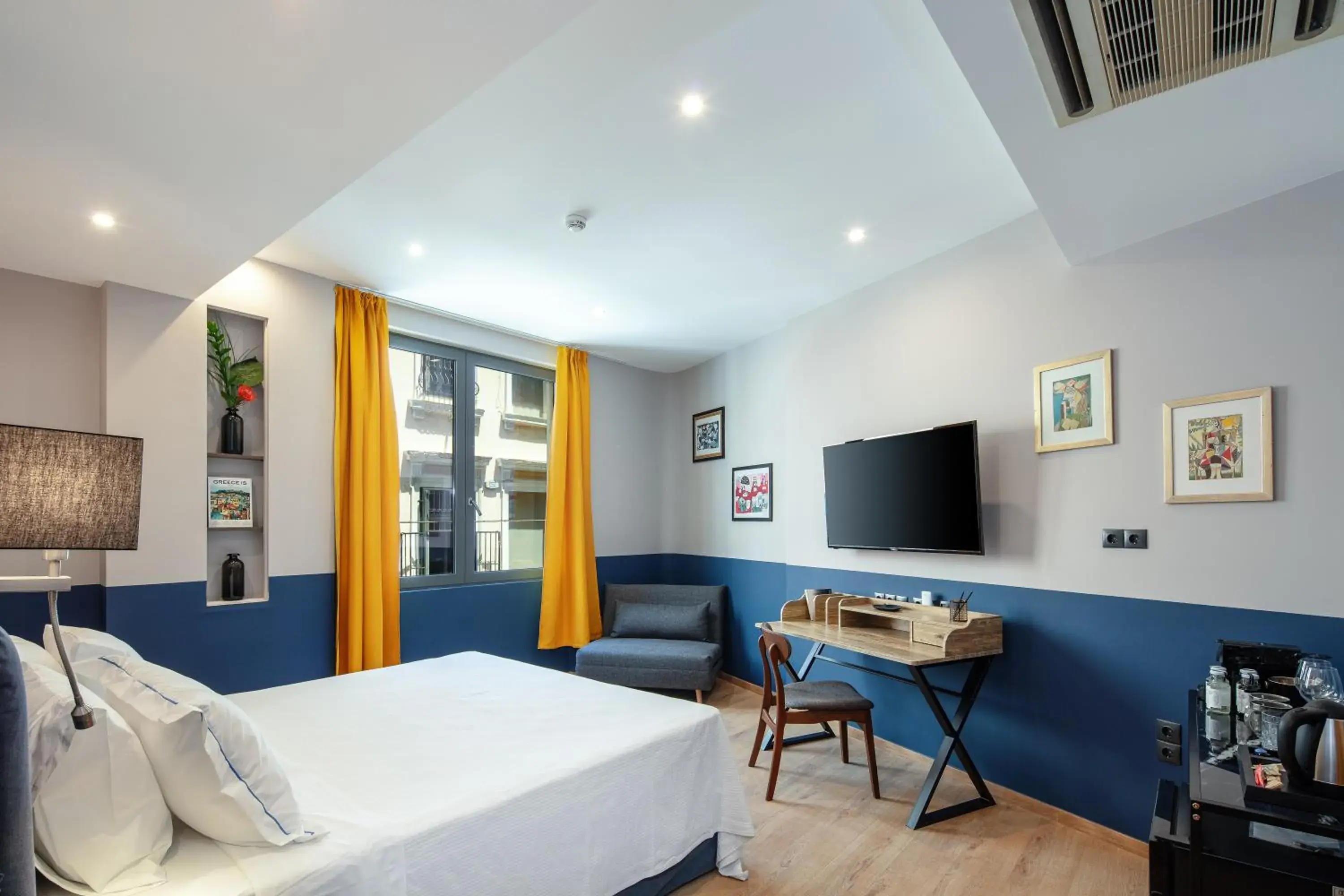 Bed in The Vault Athens Bed in The Vault Athens