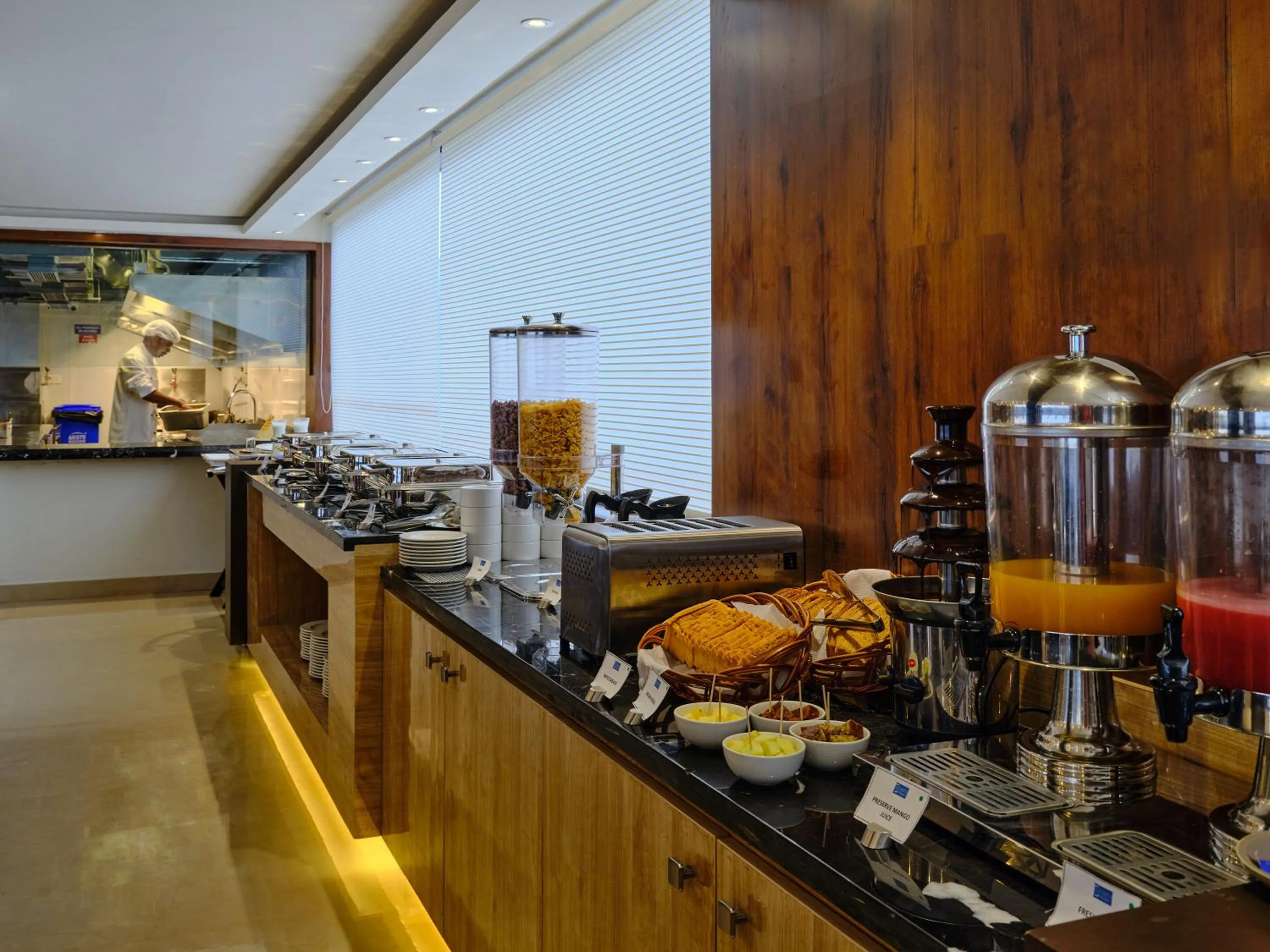 Breakfast in Essentia Premier Hotel Chennai OMR