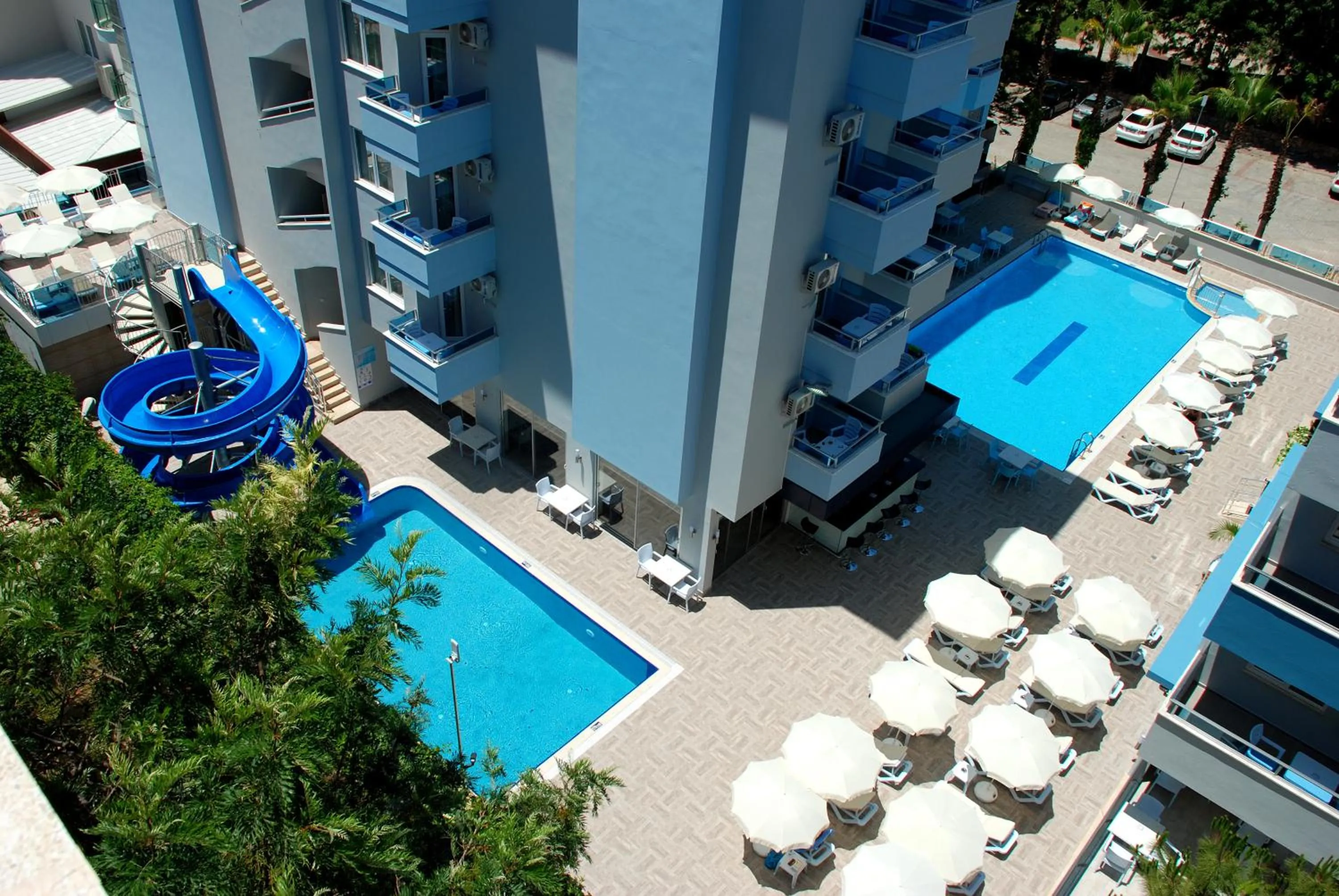 Bird's eye view in Kleopatra Ramira Hotel - All Inclusive