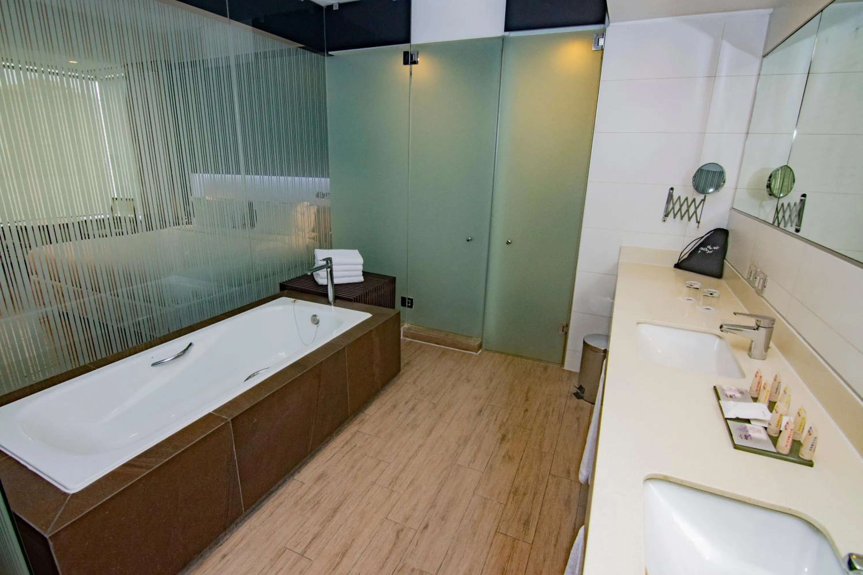 Bathroom in Radisson Blu Plaza El Bosque Santiago