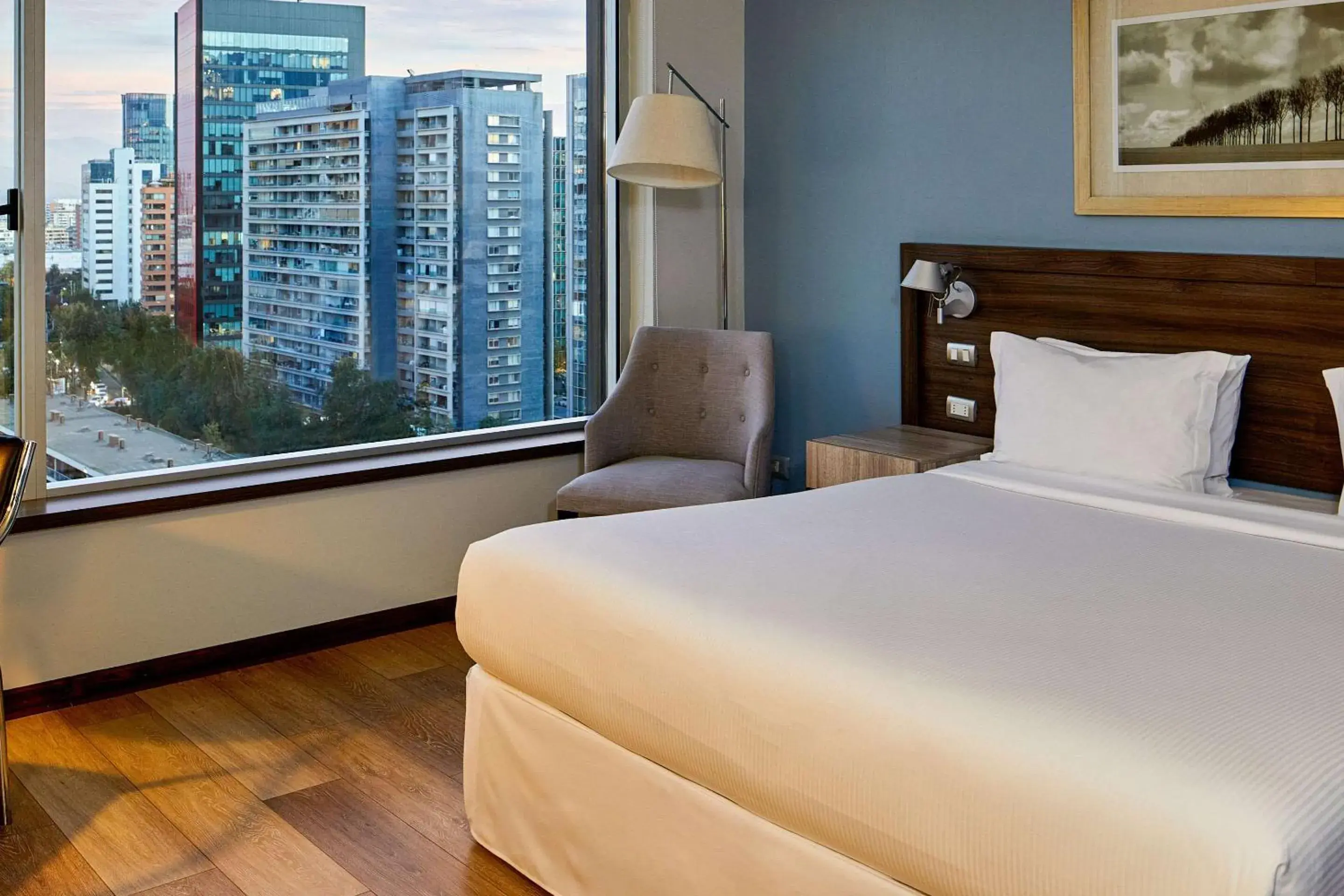 Bedroom, Bed in Radisson Blu Plaza El Bosque Santiago Bedroom, Bed in Radisson Blu Plaza El Bosque Santiago