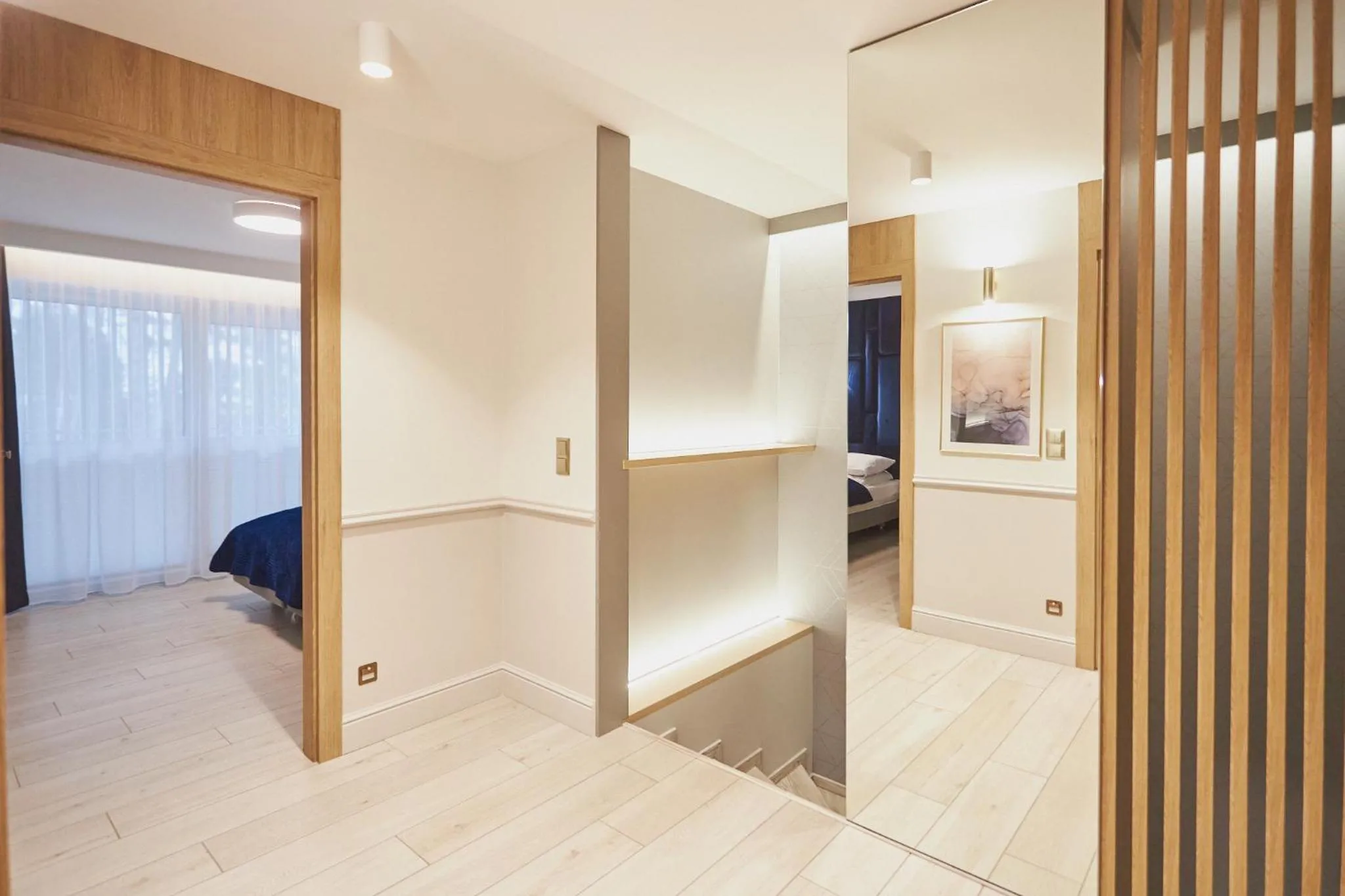 Photo of the whole room, Bed in Timber Apartments by Baltic Home