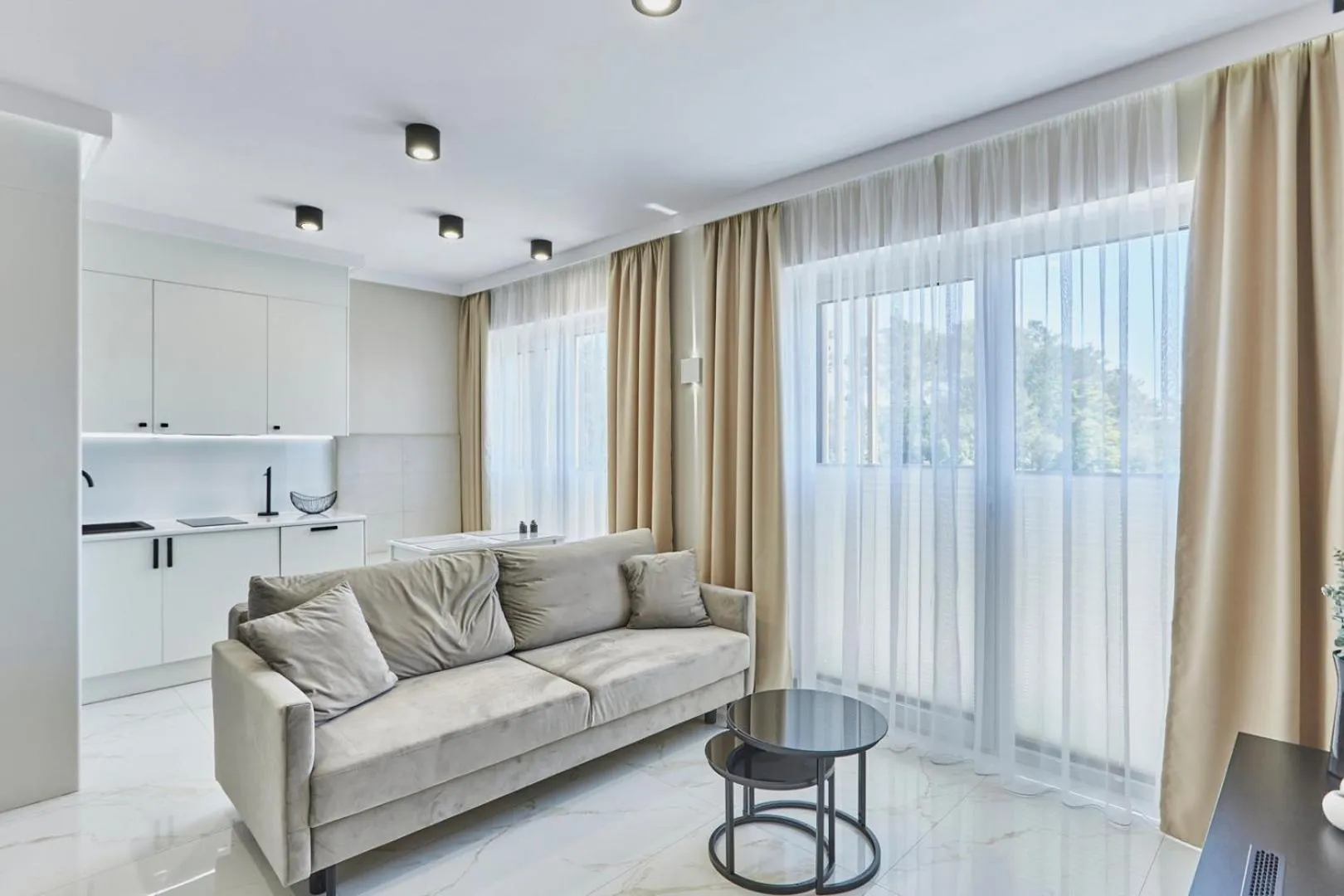Kitchen or kitchenette in Timber Apartments by Baltic Home