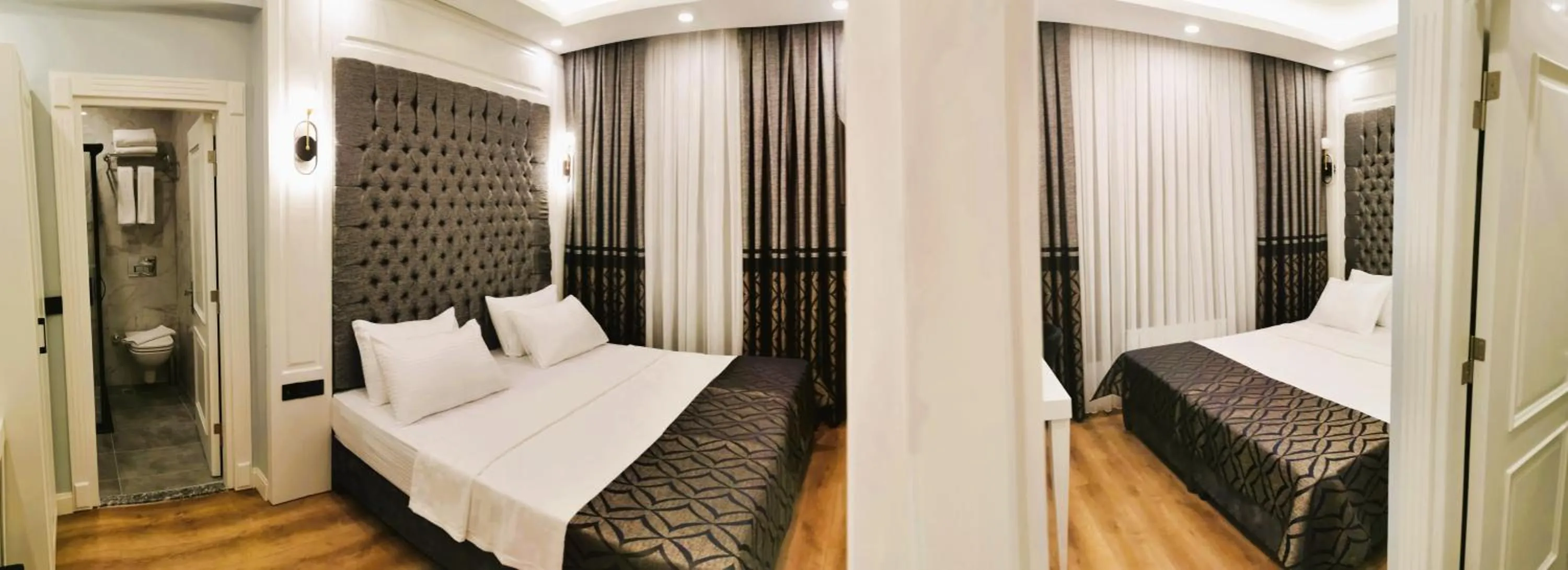 Bed in Luxx Garden Hotel