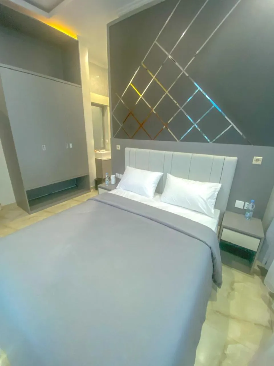 Bed in Algara Puncak Hotel