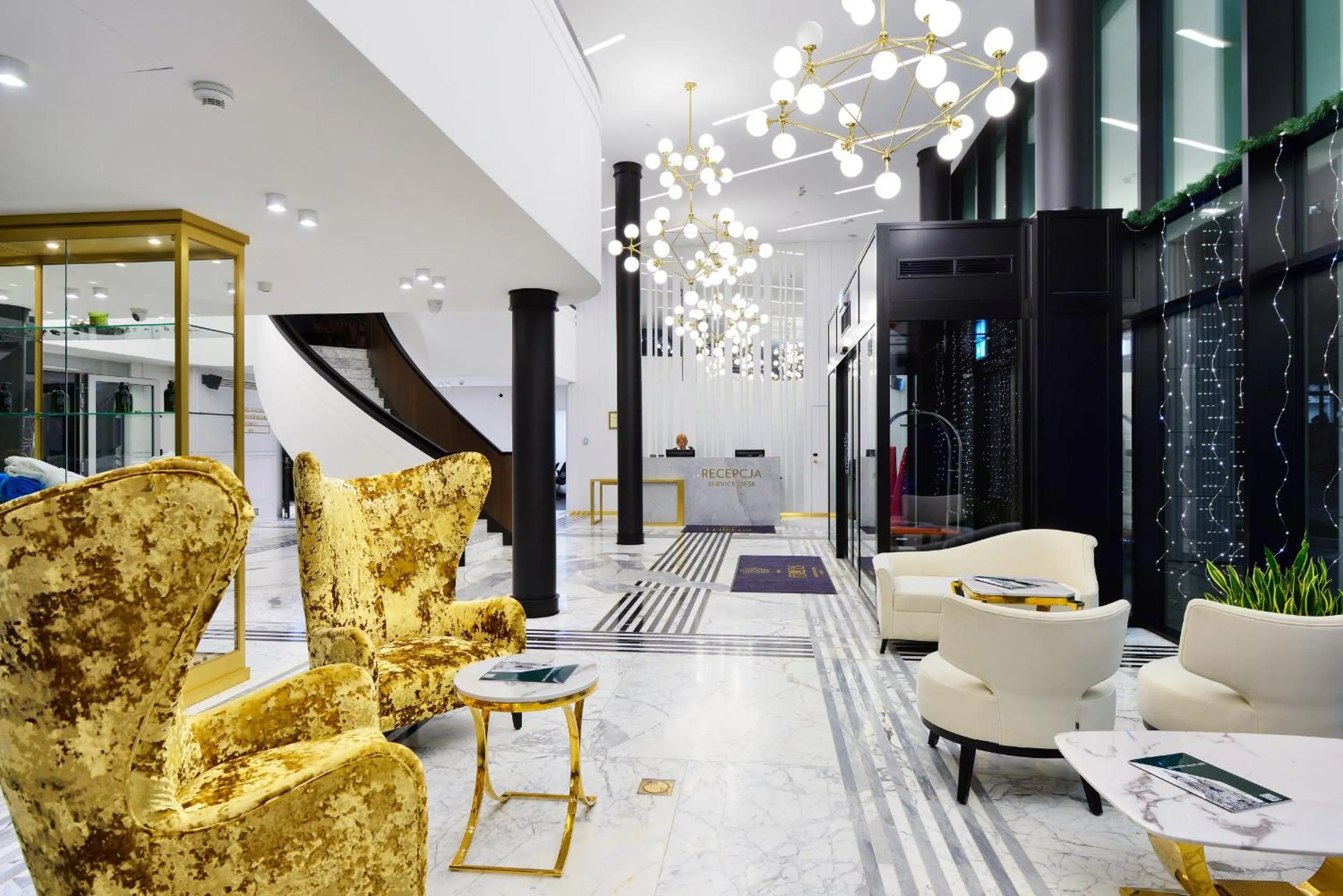 Lobby or reception in Hotel Ferreus Modern Art Deco