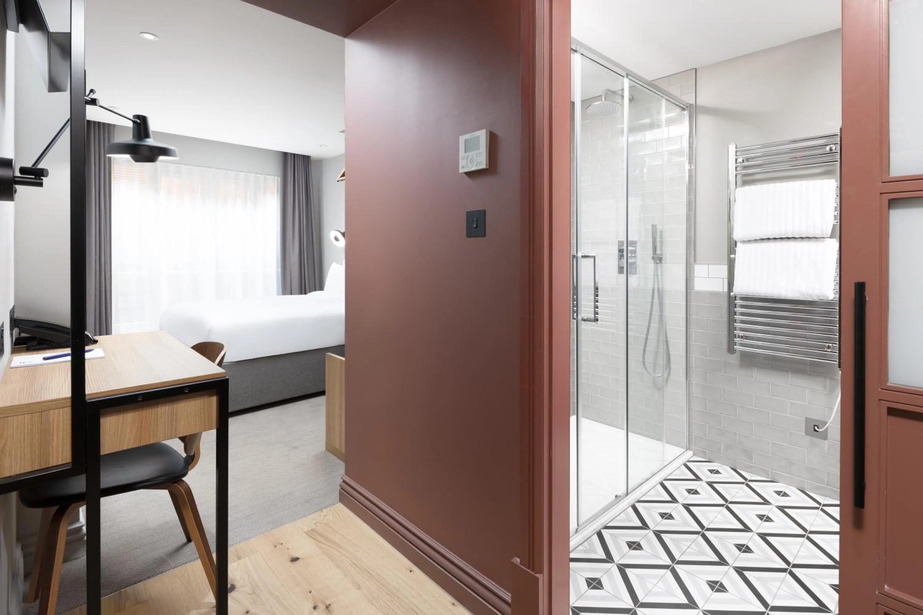 Bathroom in The 55 by Le Mirage