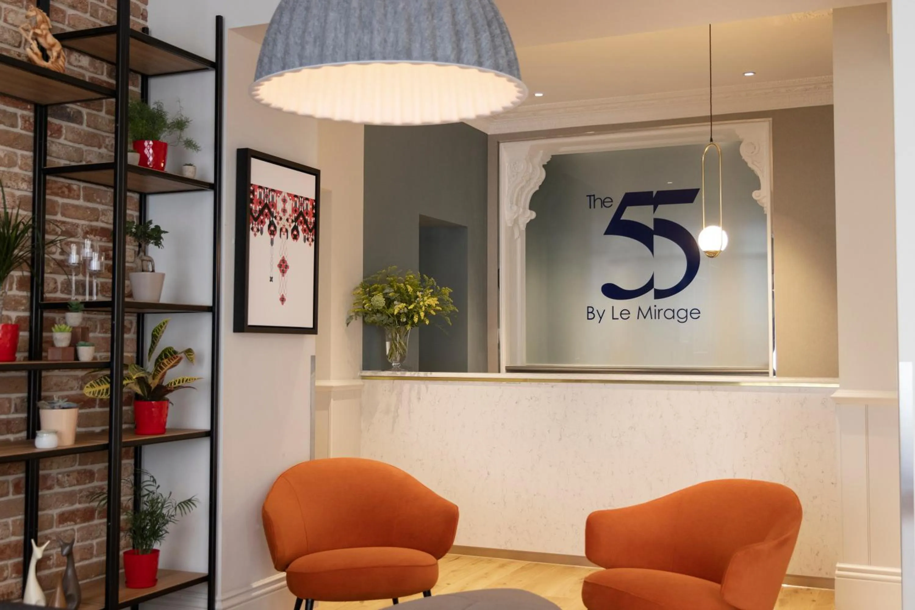 Lobby or reception in The 55 by Le Mirage