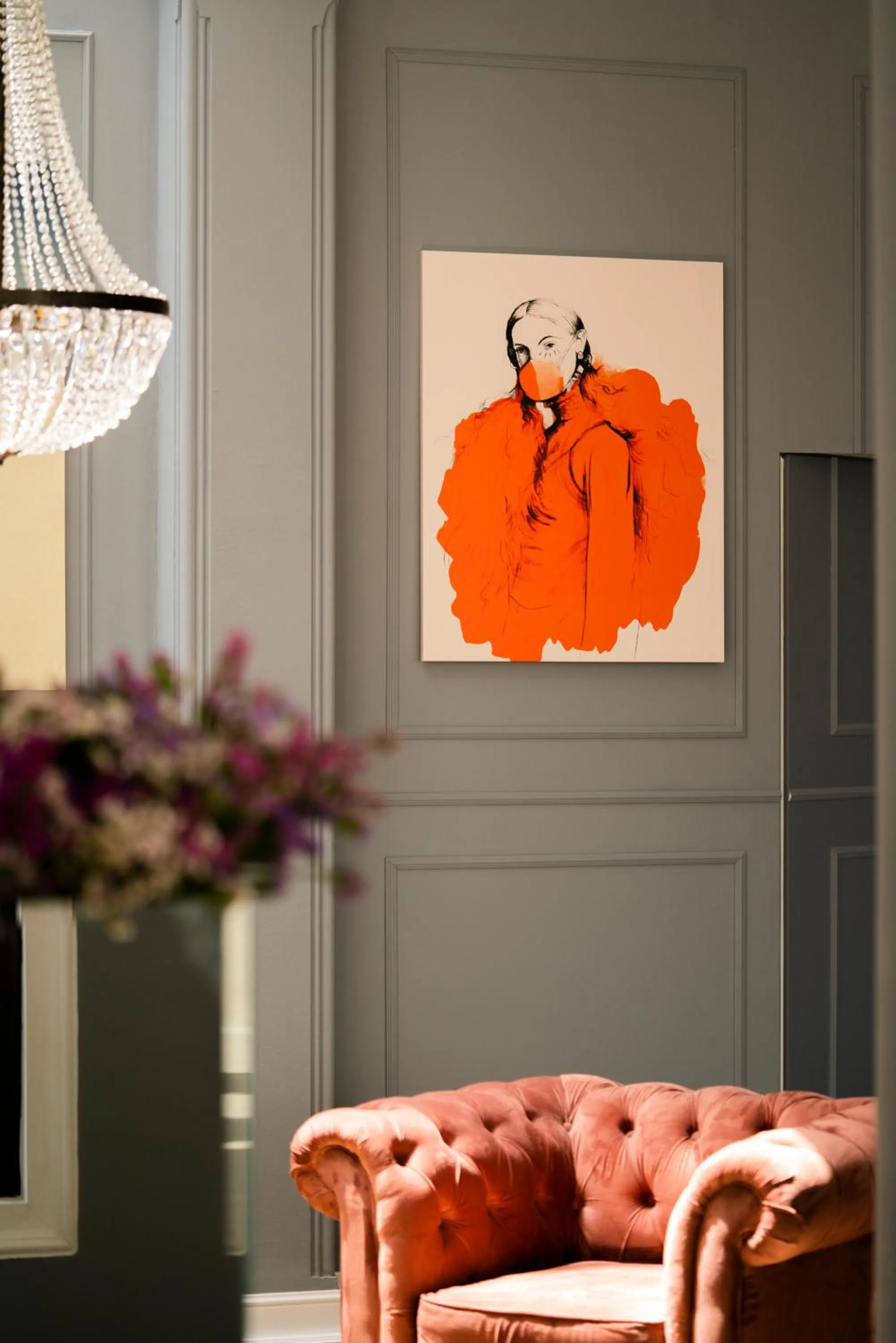 Decorative detail in Margot Old Tbilisi