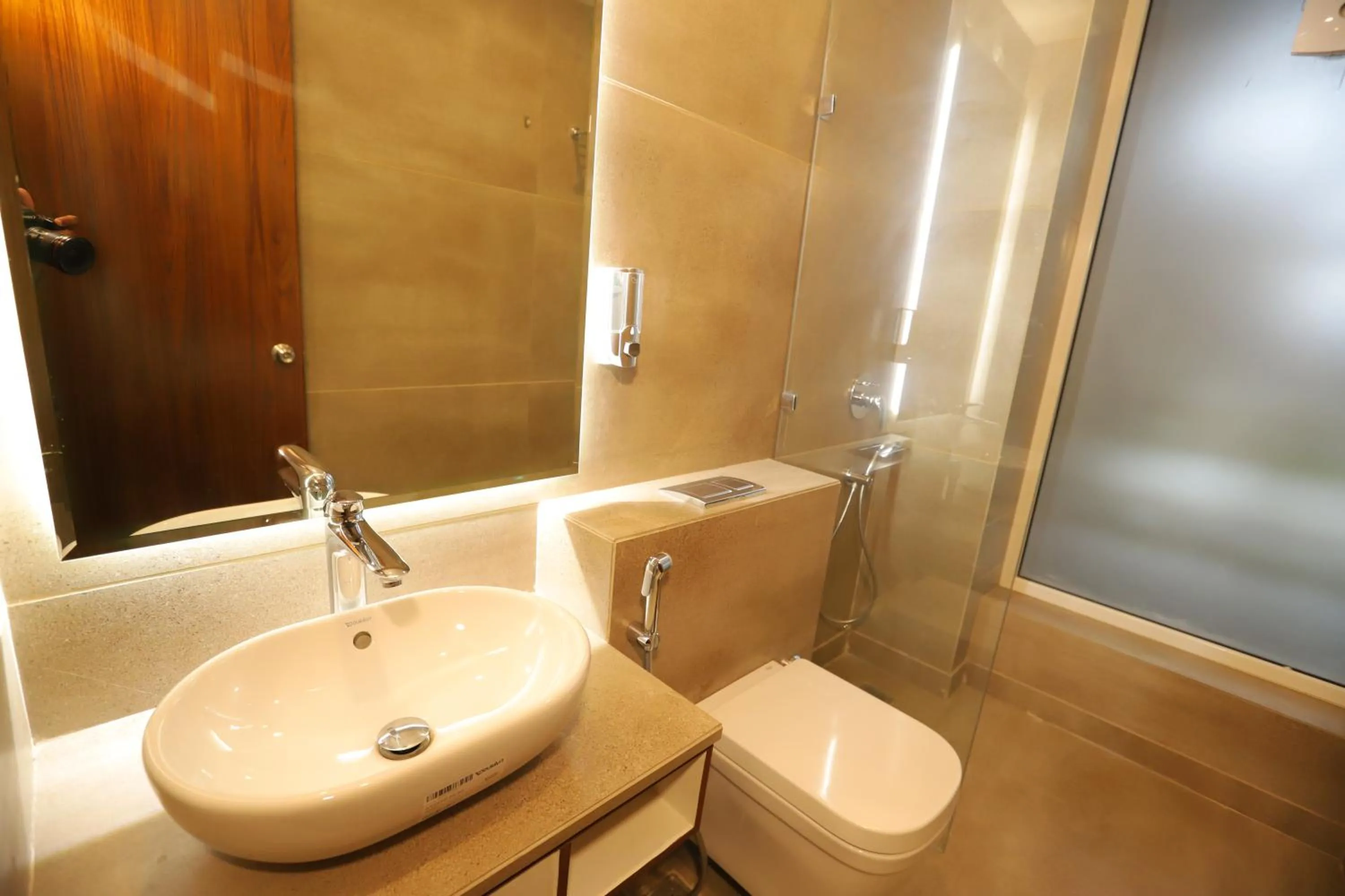 Bathroom in IP Royal Hotel - New Delhi