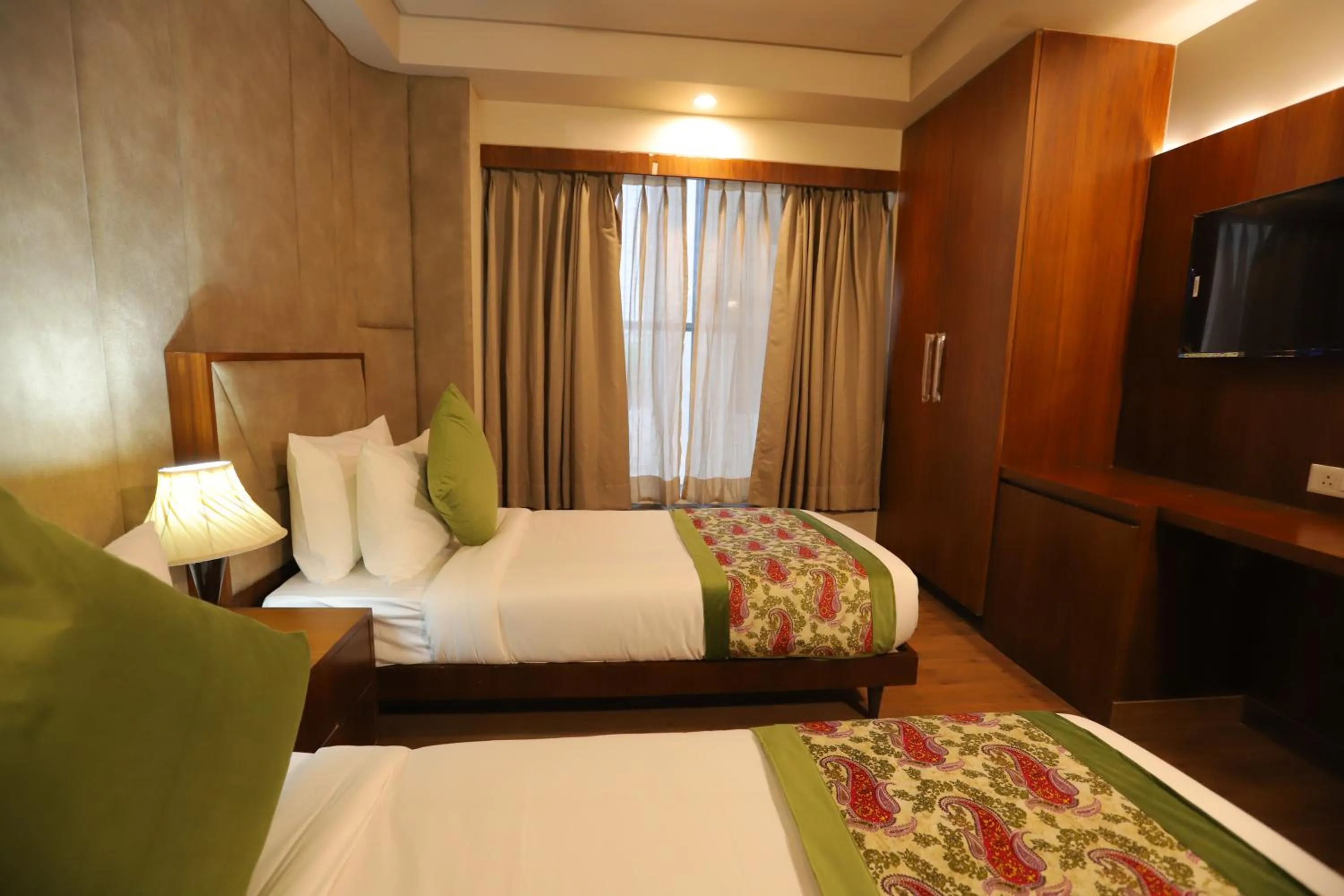 Bed in IP Royal Hotel - New Delhi