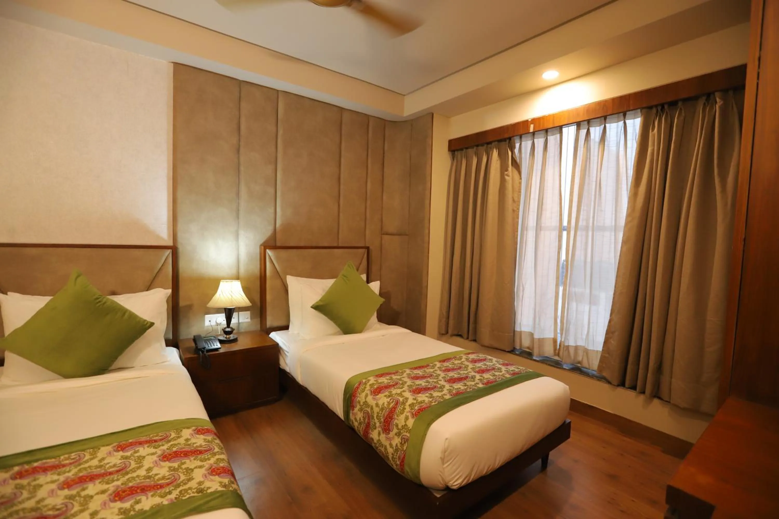 Bed in IP Royal Hotel - New Delhi