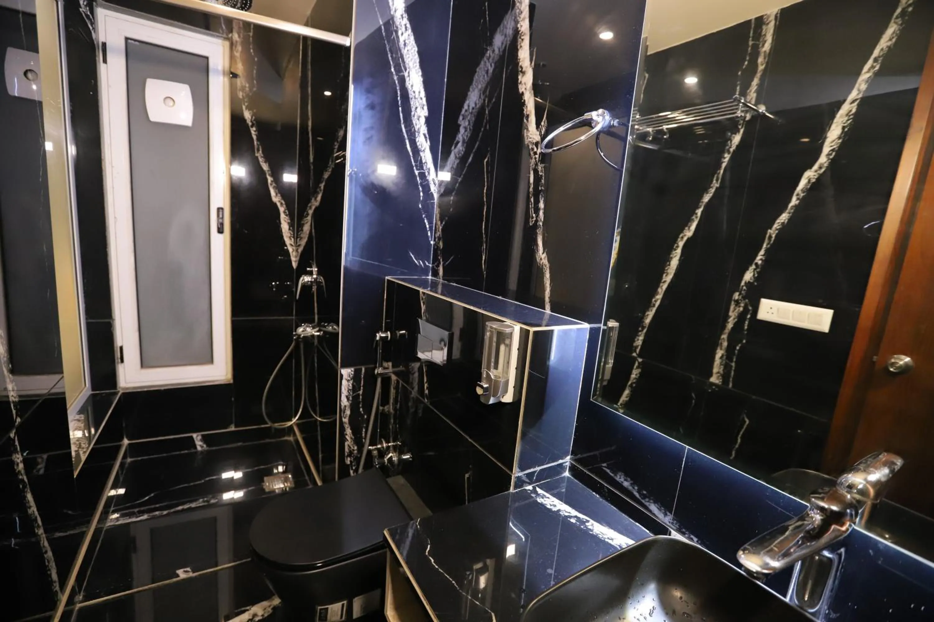 Bathroom in IP Royal Hotel - New Delhi