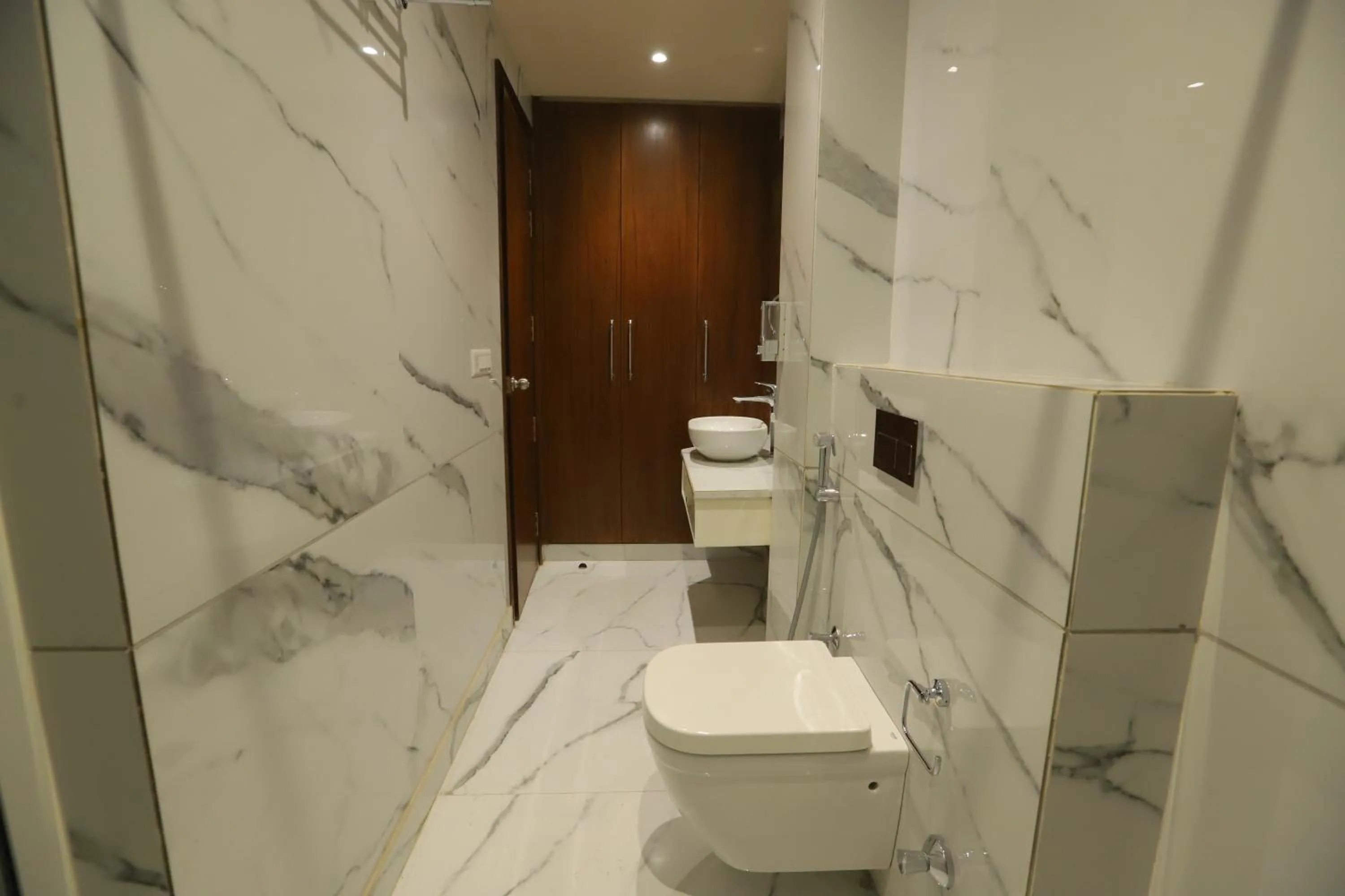 Bathroom in IP Royal Hotel - New Delhi