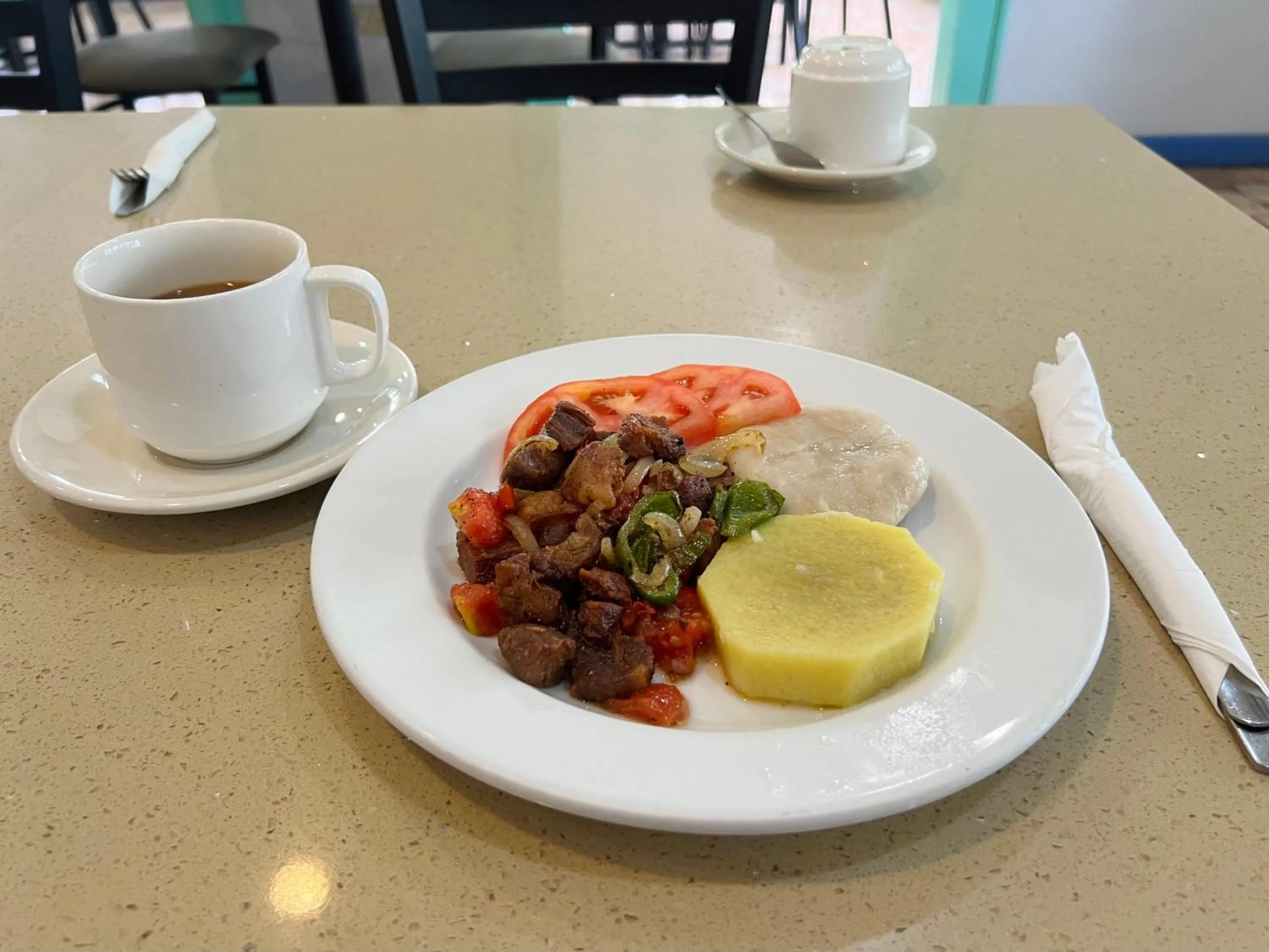 Breakfast in Toby's Resort