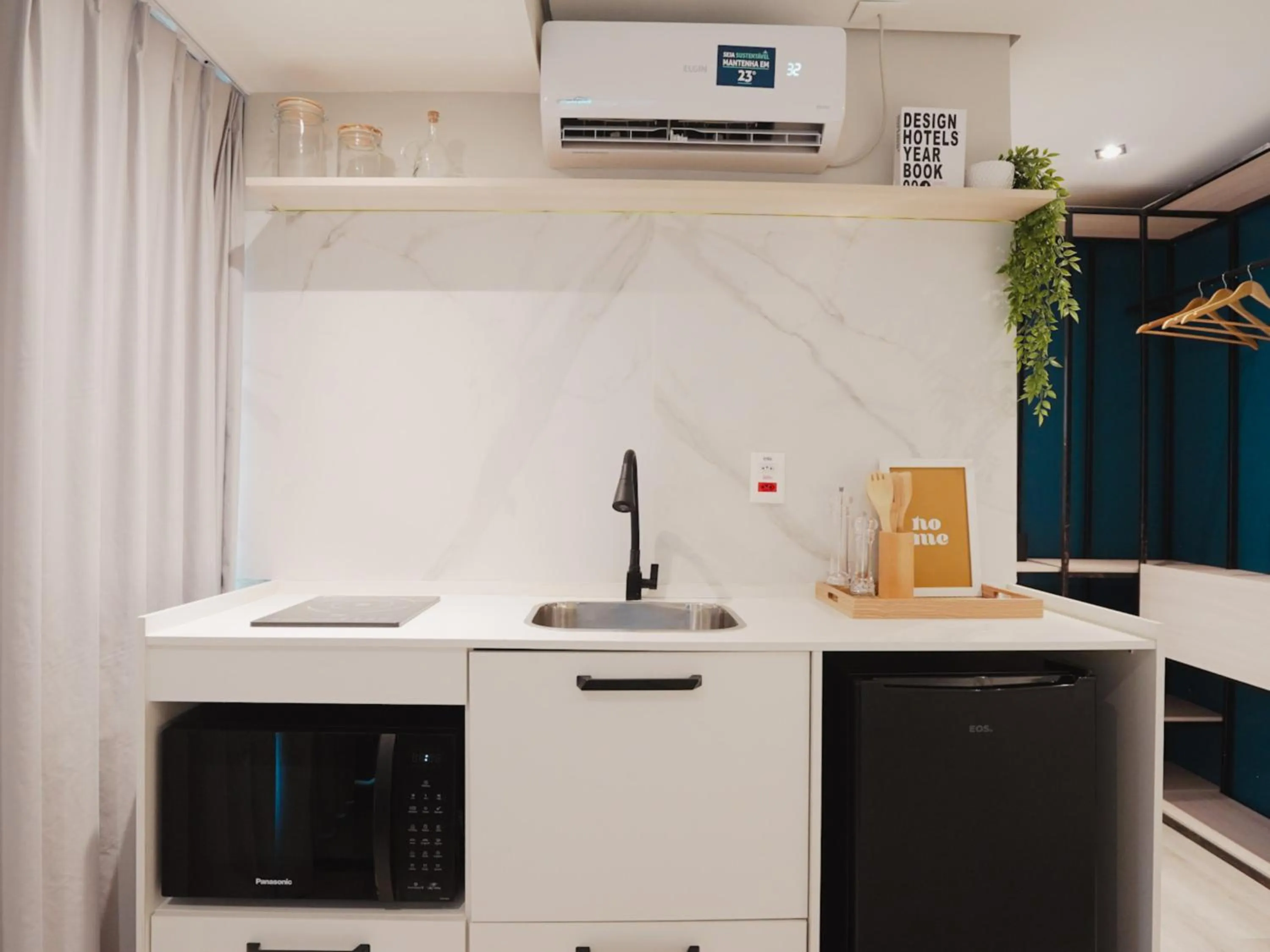 Kitchen or kitchenette in Apê Paulista Bela Cintra