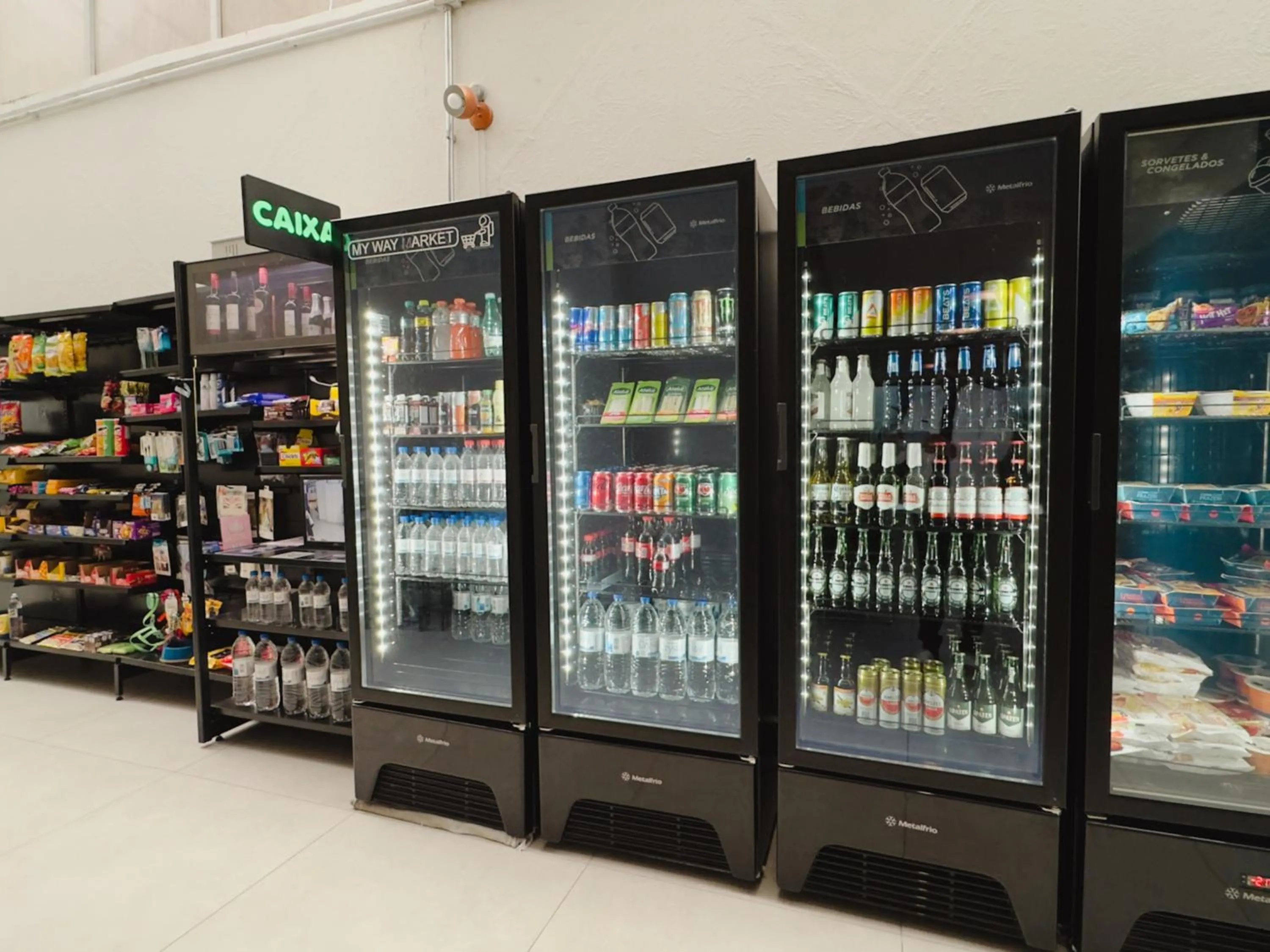 vending machine in Apê Paulista Bela Cintra