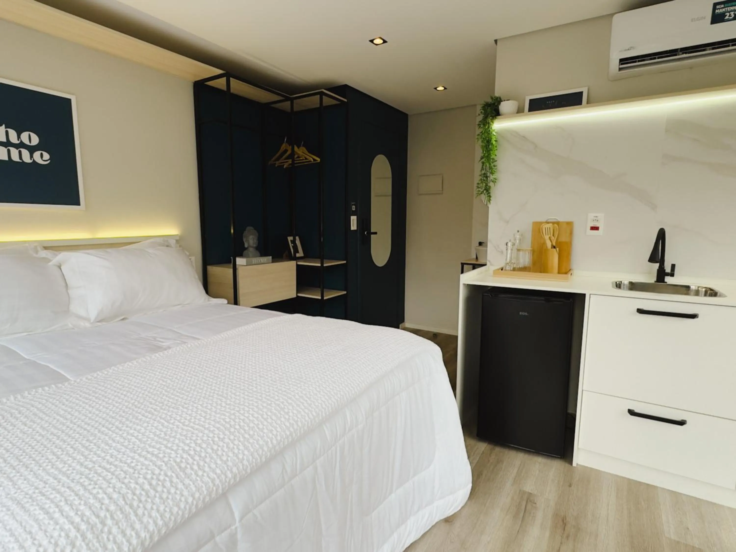 Bed in Apê Paulista Bela Cintra