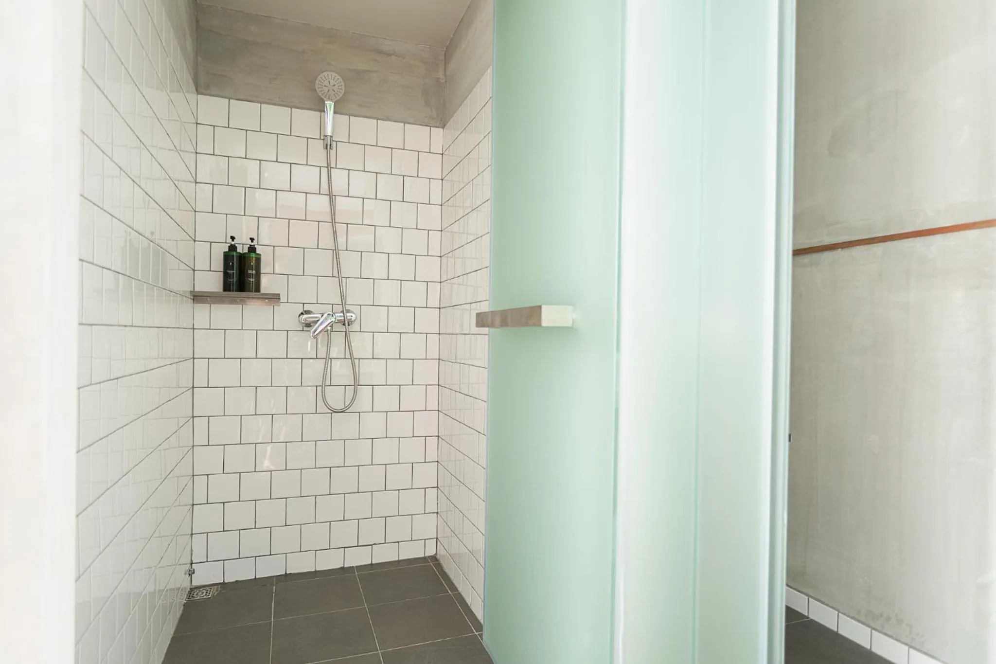 Shower in GalileOasis Boutique Hotel