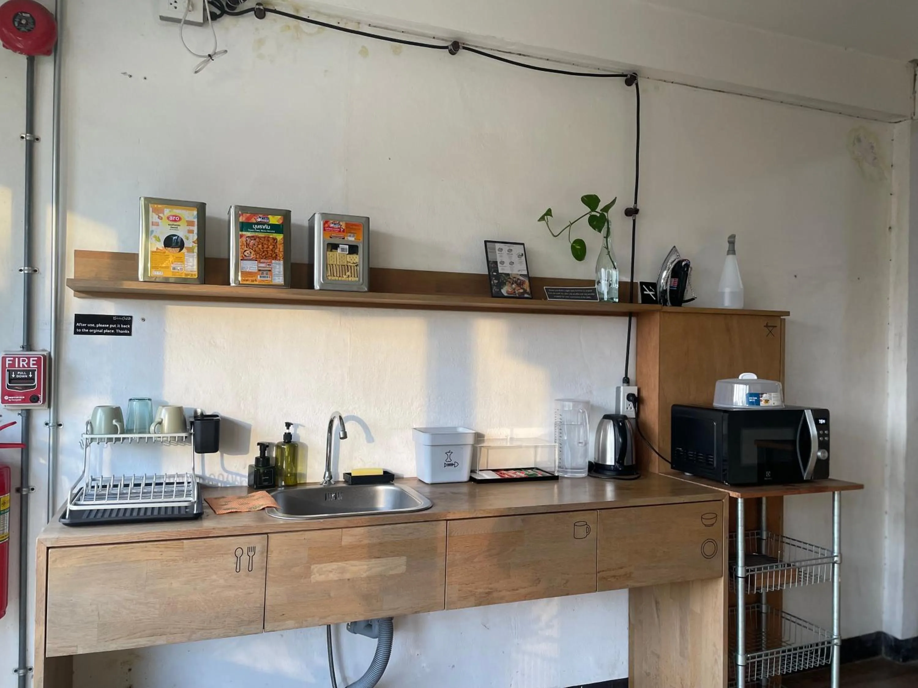 Kitchen or kitchenette in GalileOasis Boutique Hotel