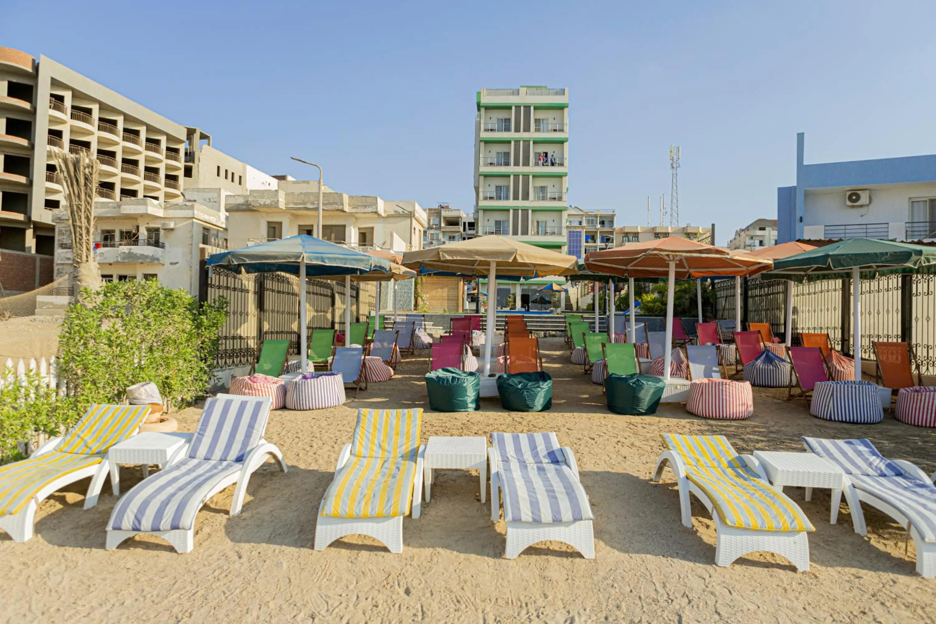 sunbed in Tiba Rose hurghada