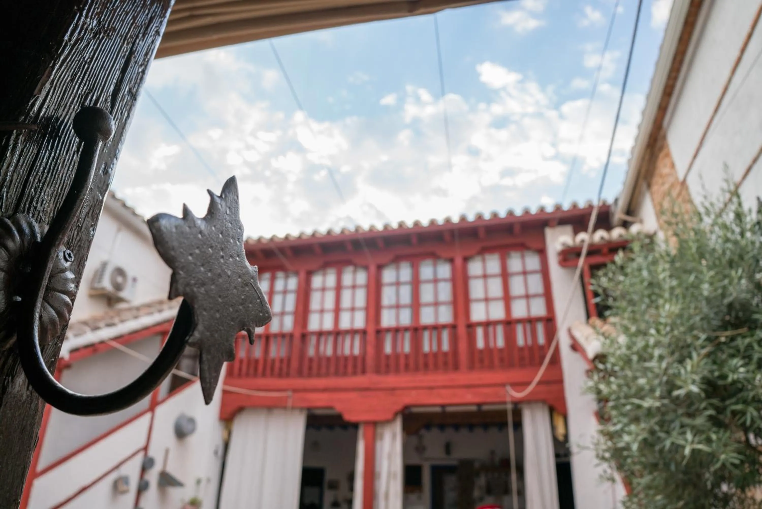 Property building, Winter in LA ALDABA, antigua casa de labor