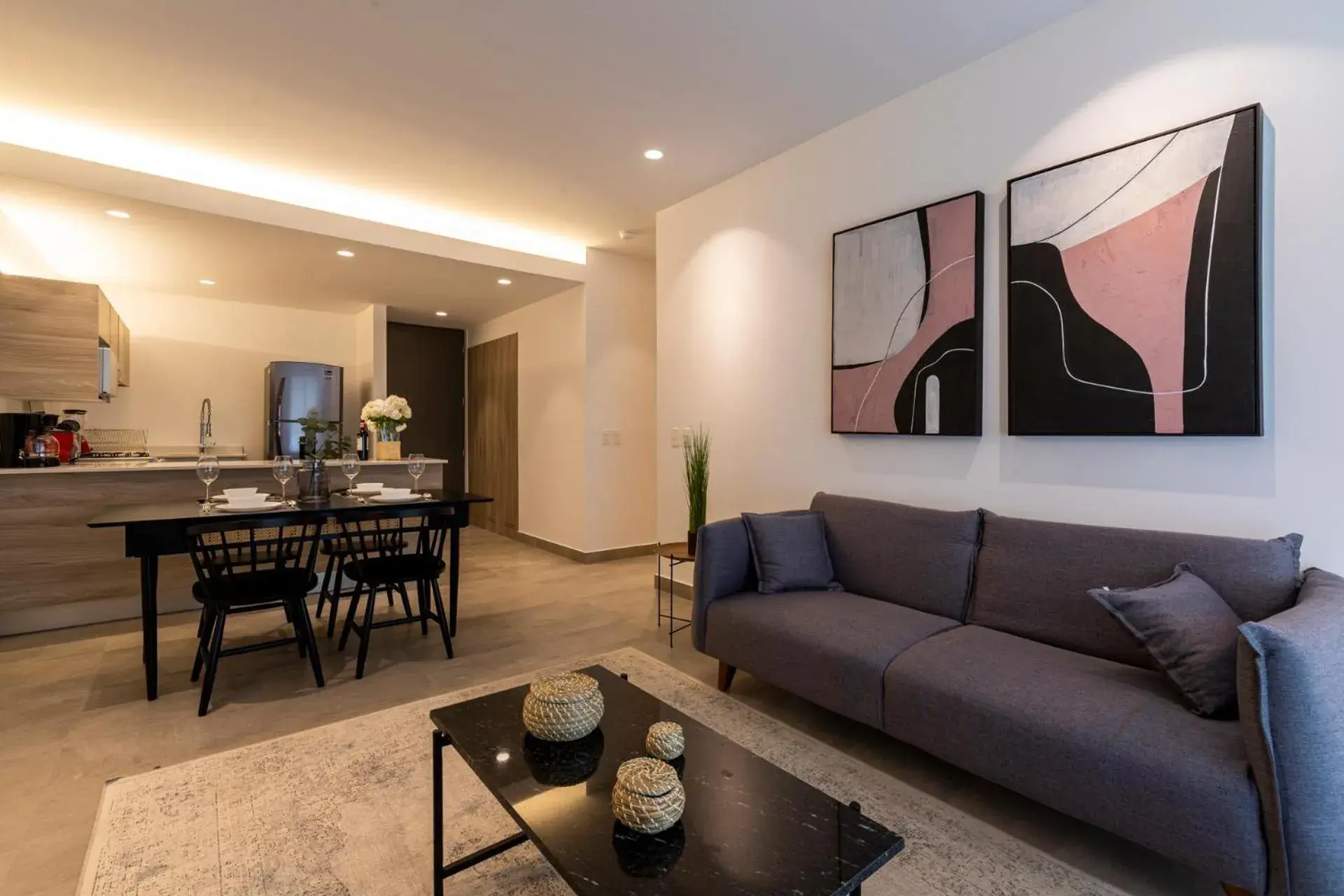 Living room in Nido at Neuchatel Polanco Living room in Nido at Neuchatel Polanco