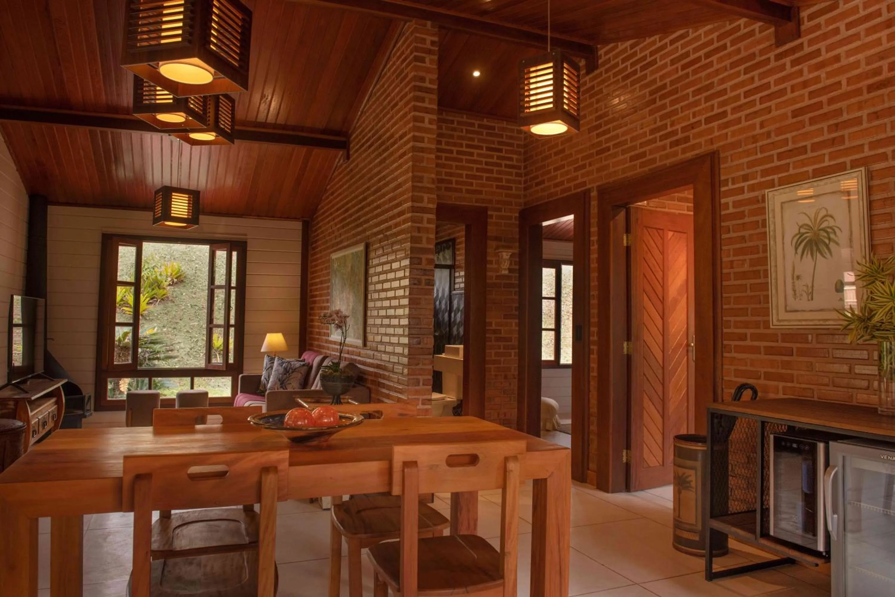 Living room in Embaúba Boutique Hotel