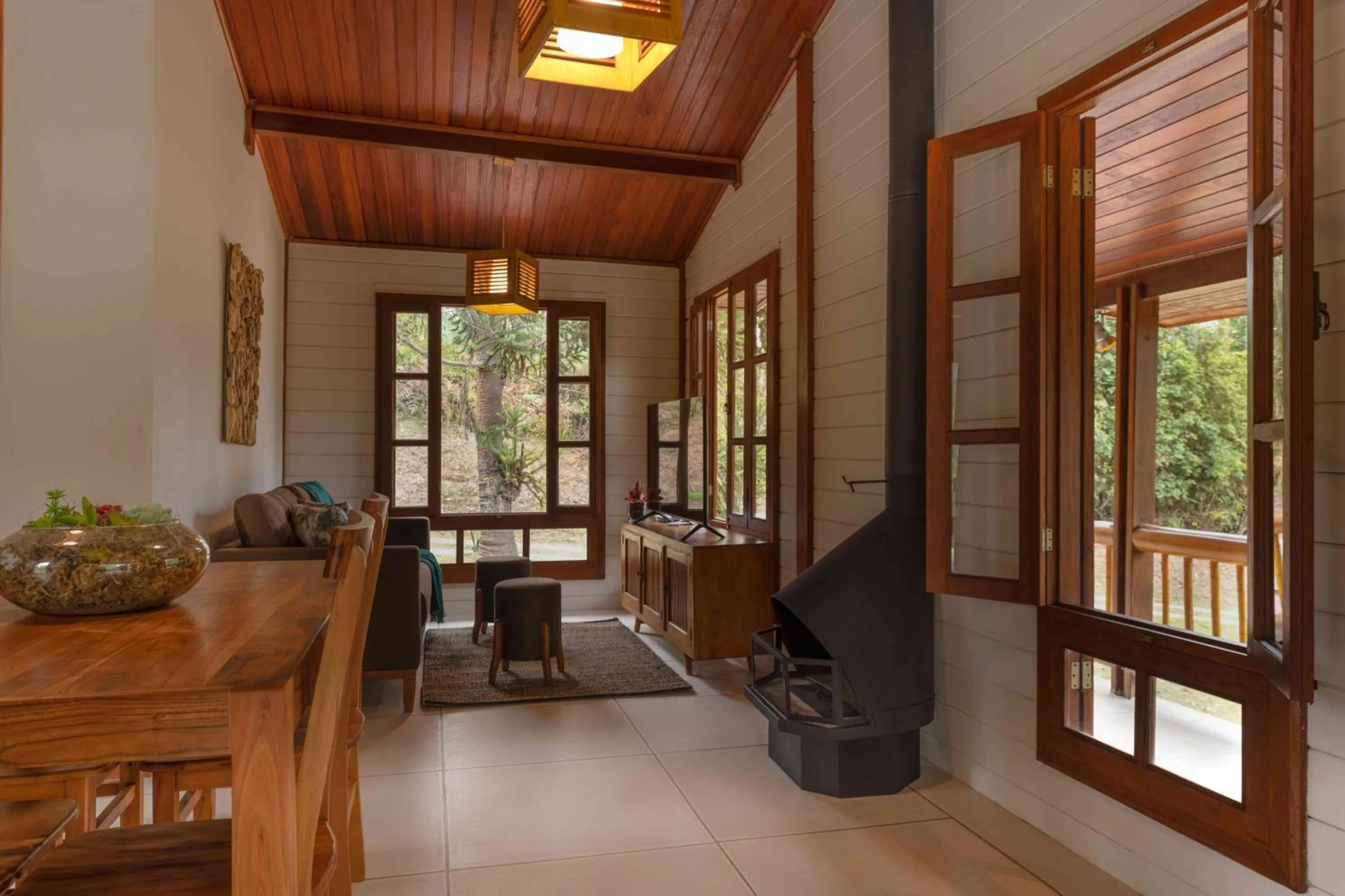 Living room in Embaúba Boutique Hotel