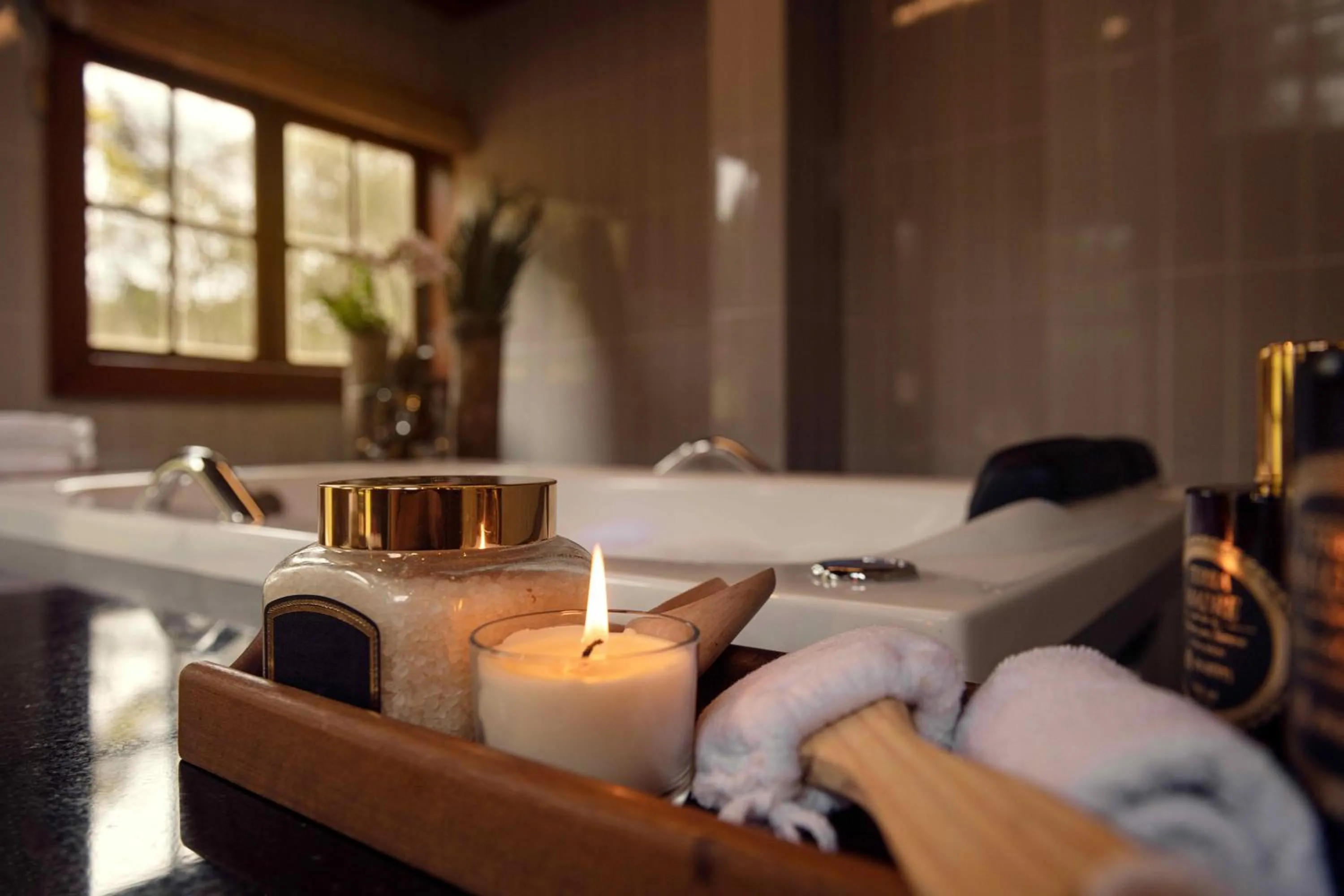 Hot Tub in Embaúba Boutique Hotel