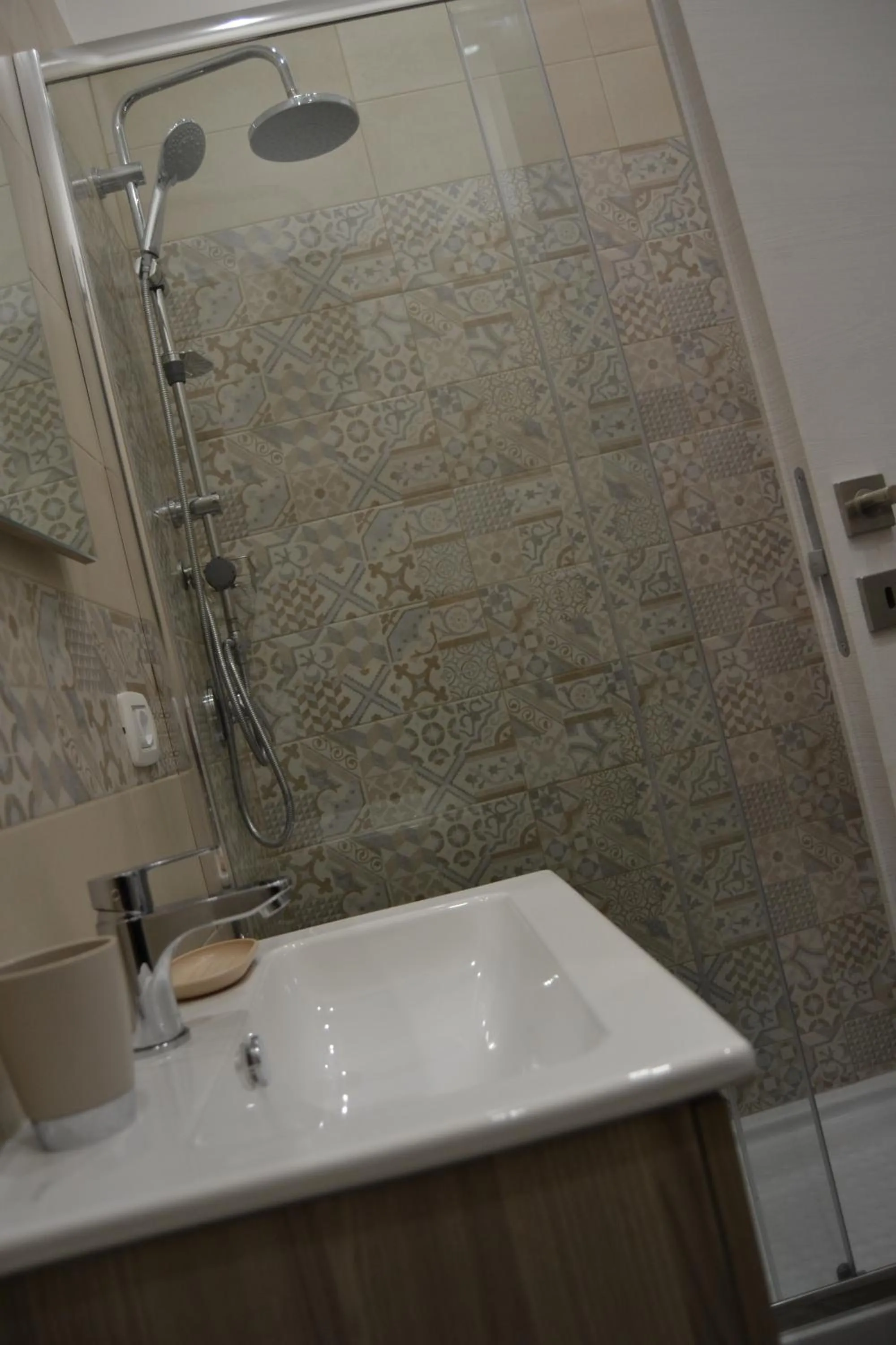 Shower, Bathroom in Karina's Rooms