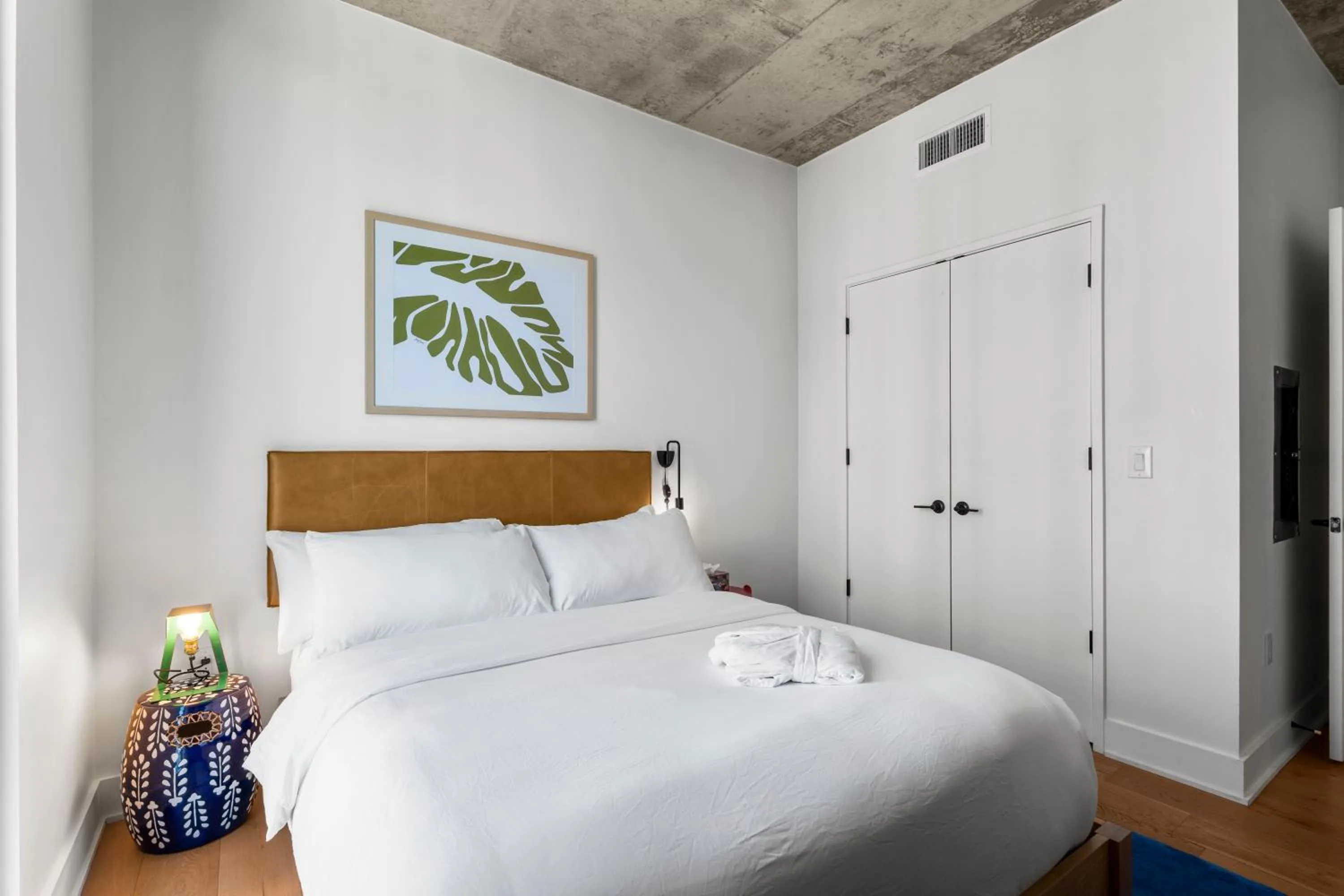 Bed in Austin Condo Hotel